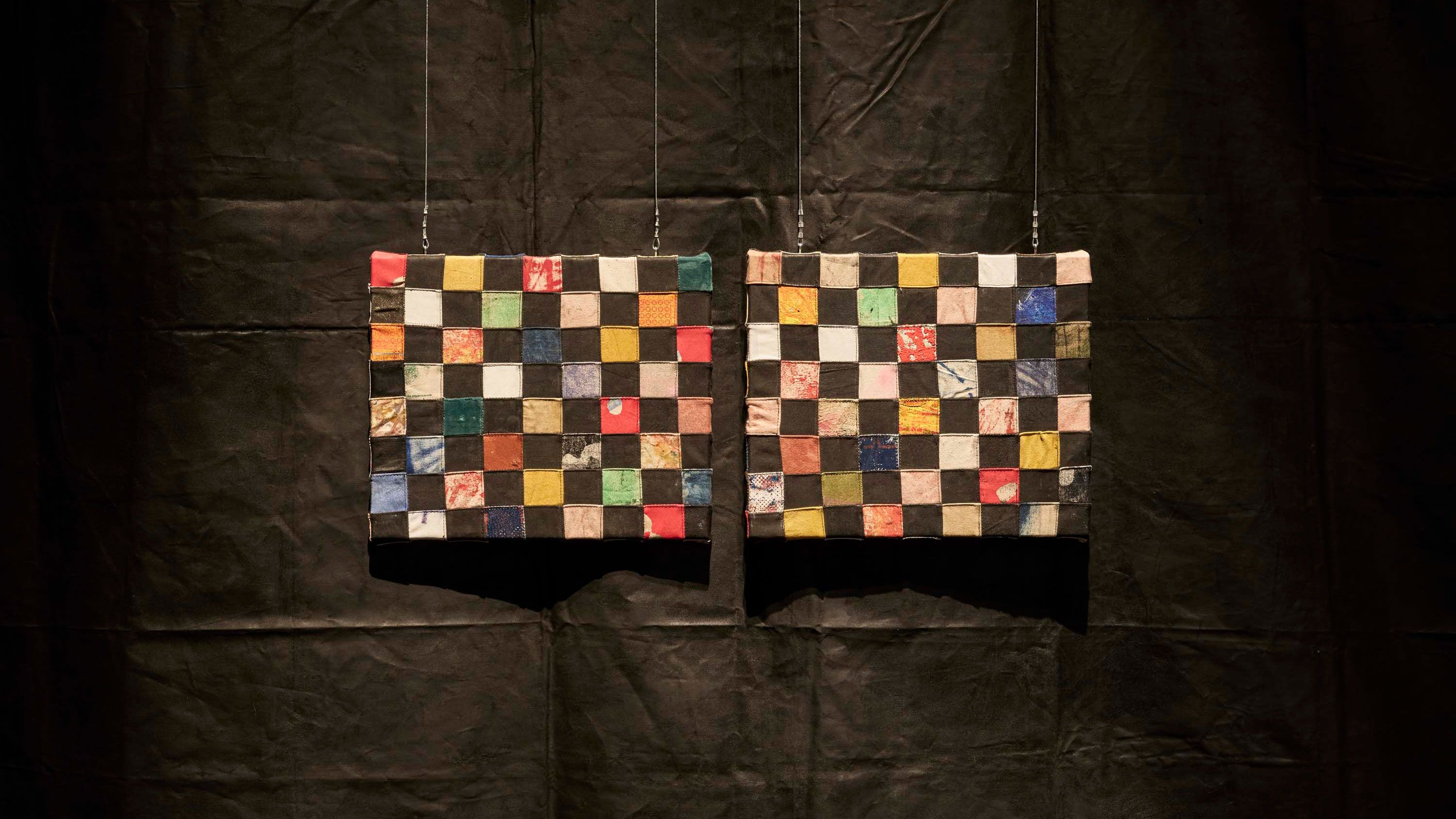 Installation view, Rene Matić / Oscar Murillo. JAZZ., Kunsthalle Wien, 2024.