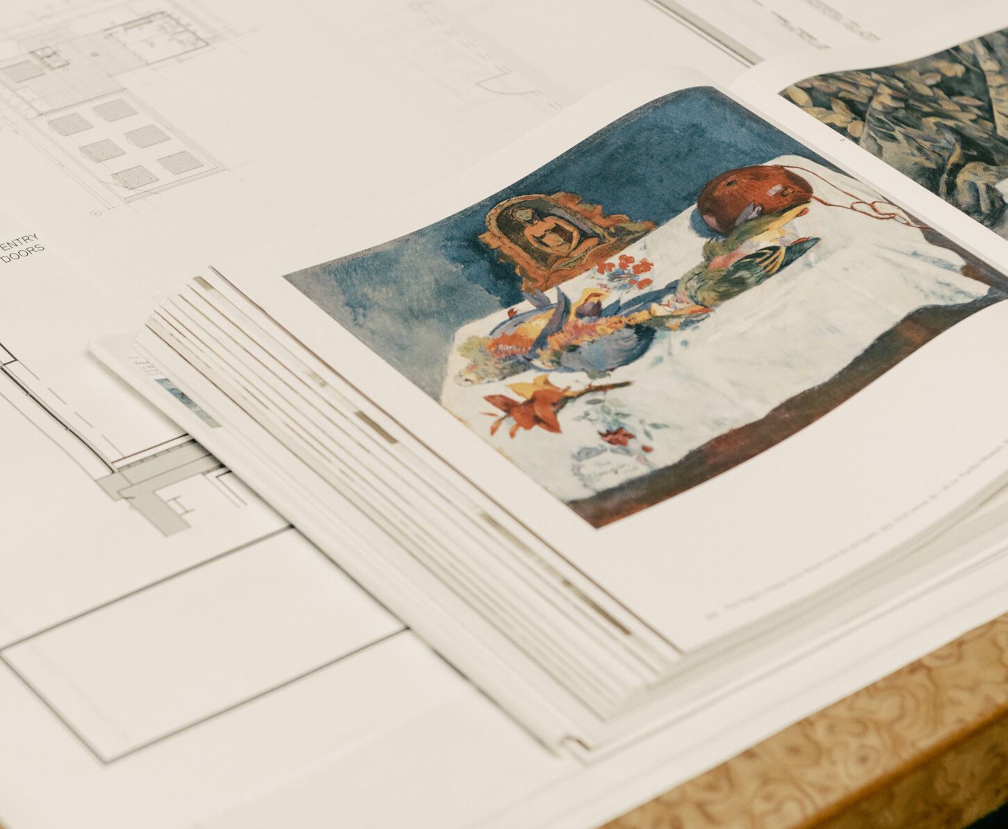 Carol Bove’s studio, 2022. Photo: Daniel Dorsa