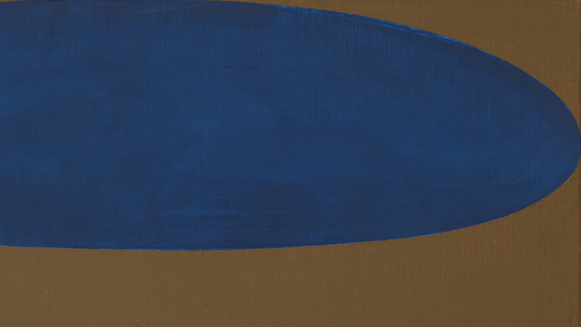 A detail of an oil painting on linen by Suzan Frecon, titled tessera, dated 2020.
