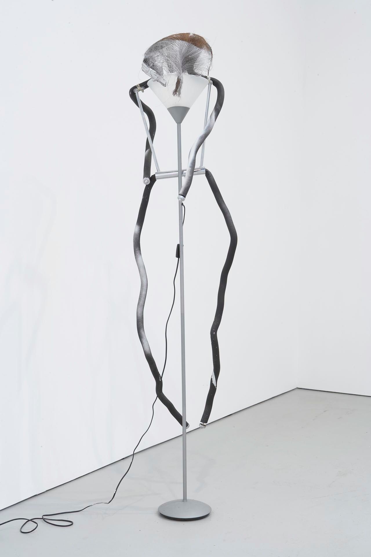 An untitled mixed media sculpture by Isa Genzken, dated 2006.