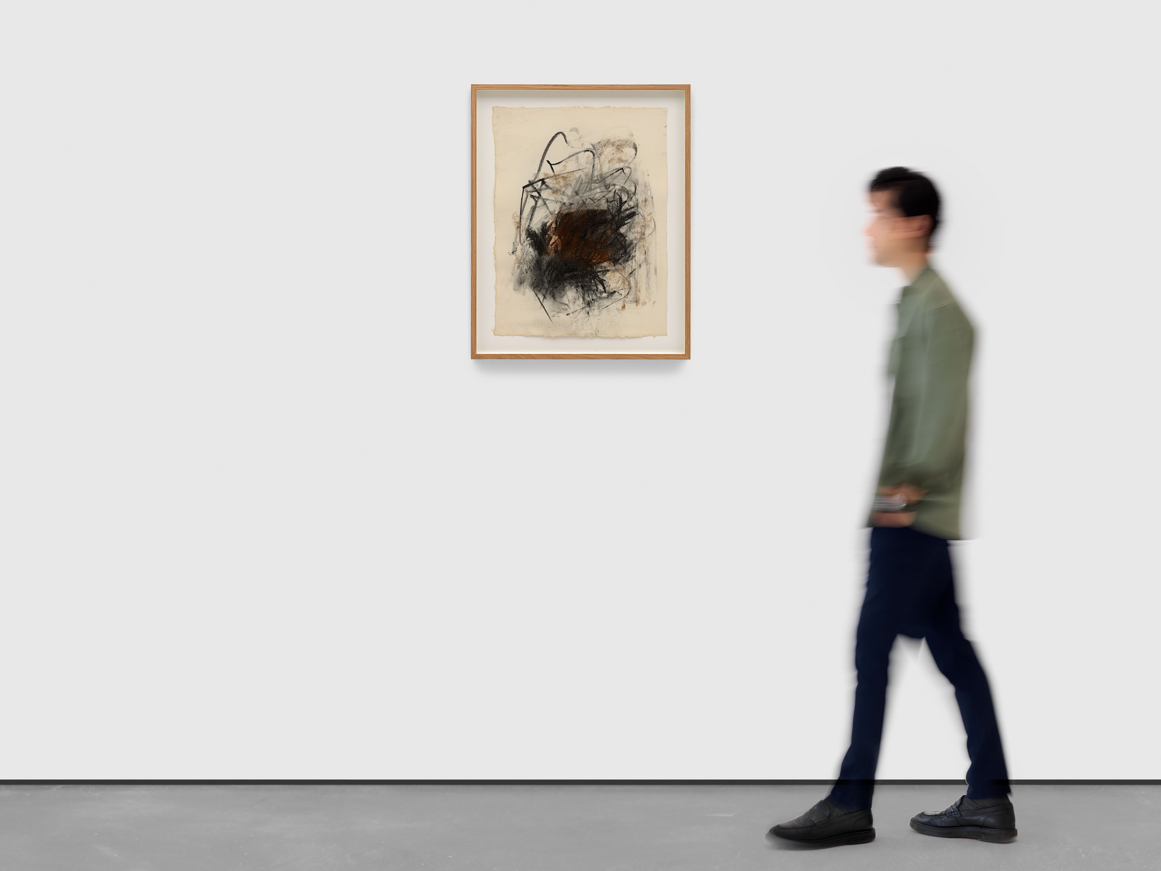 An untitled work on paper by Joan Mitchell, dated circa 1964.