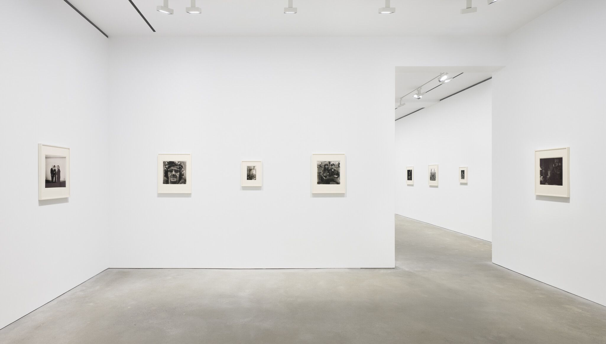 An Installation view of Diane Arbus: First Coming, David Zwirner, Hong Kong, dated 2022