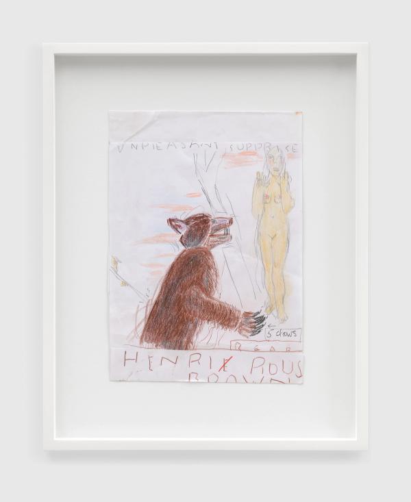 Rose Wylie — Bear and Bette