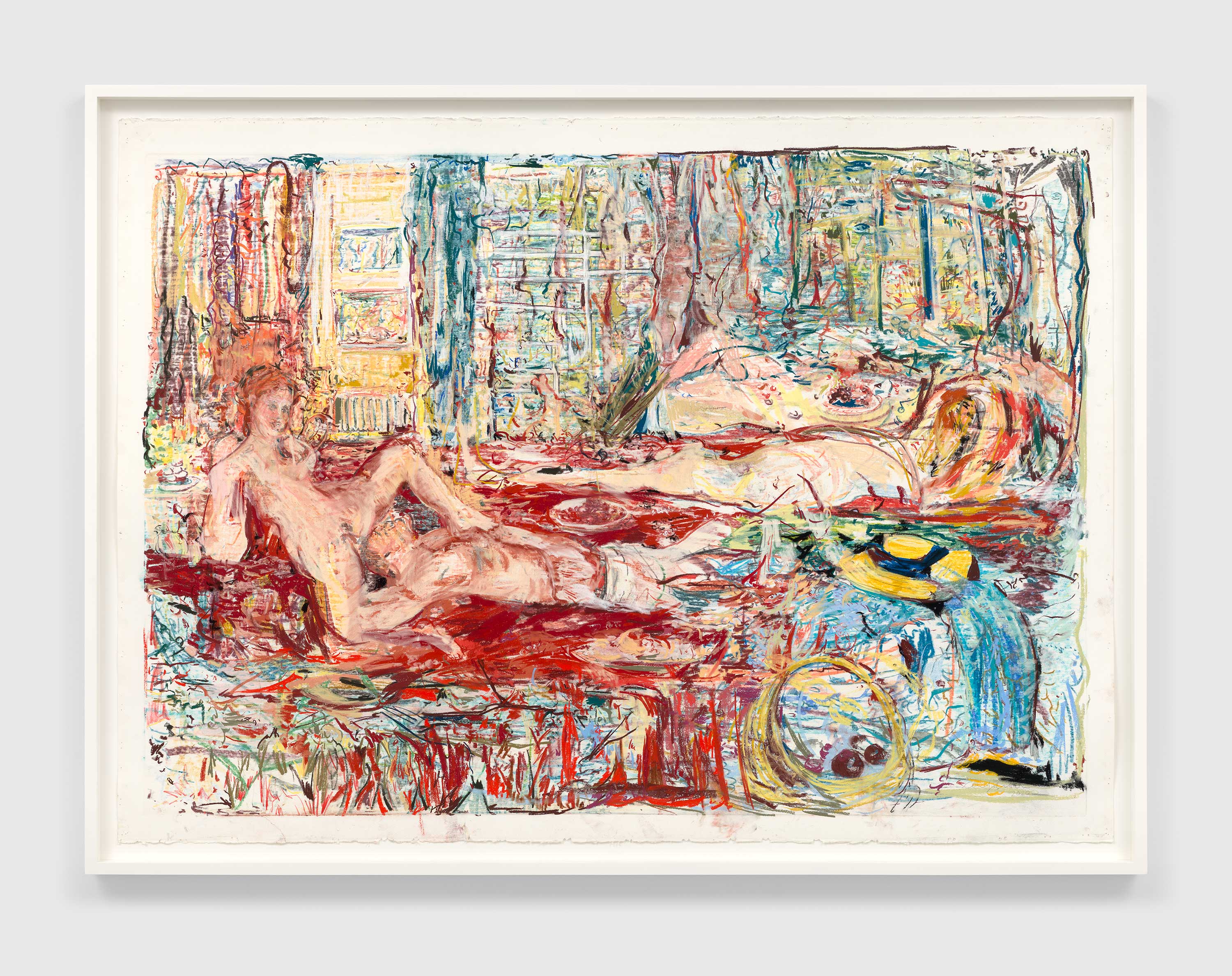A mixed media artwork by Cecily Brown, titled Picture This 3, dated 2020.