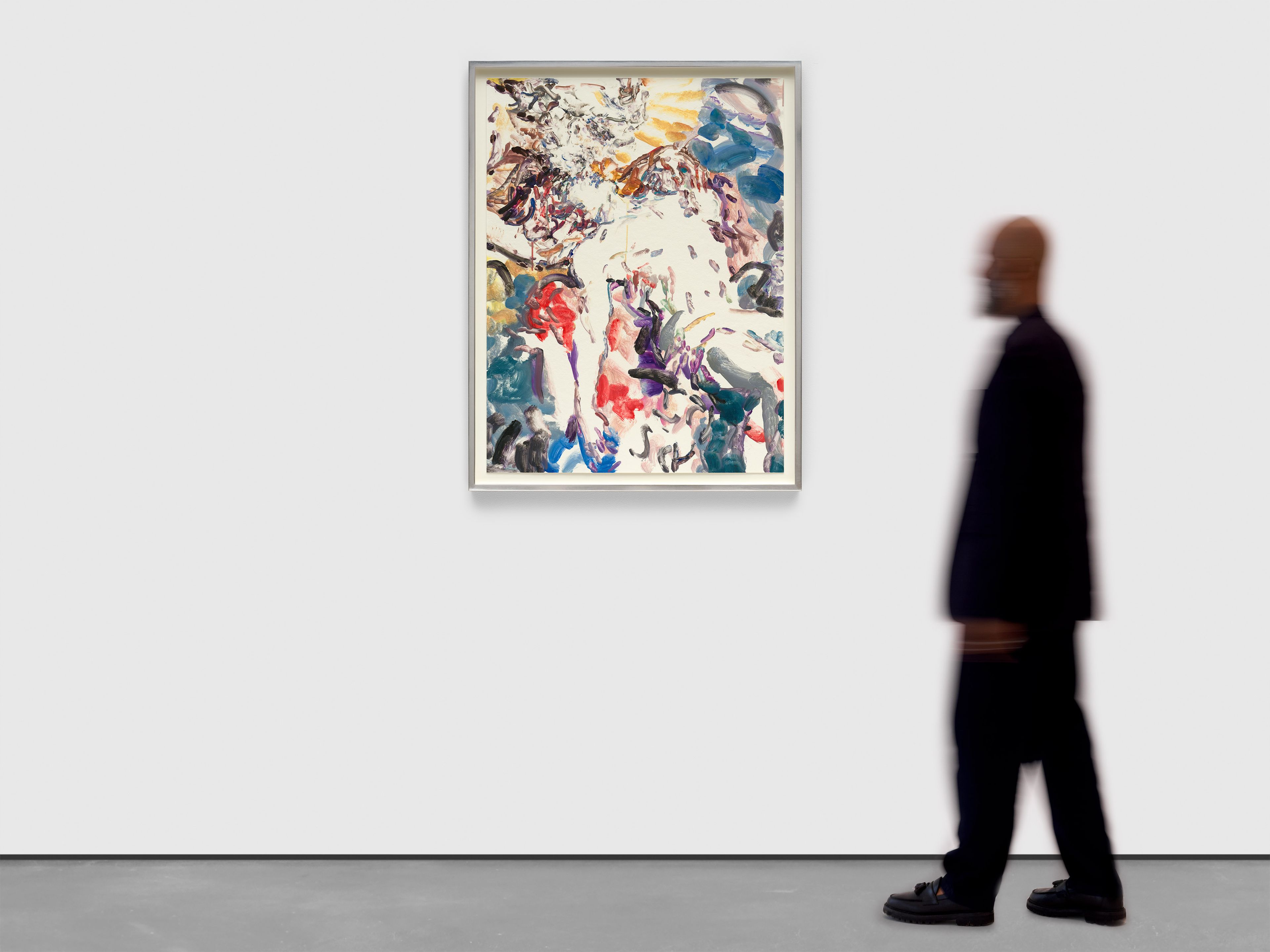 A print by Elizabeth Peyton, titled The Death of Sarpedon, dated 2025.