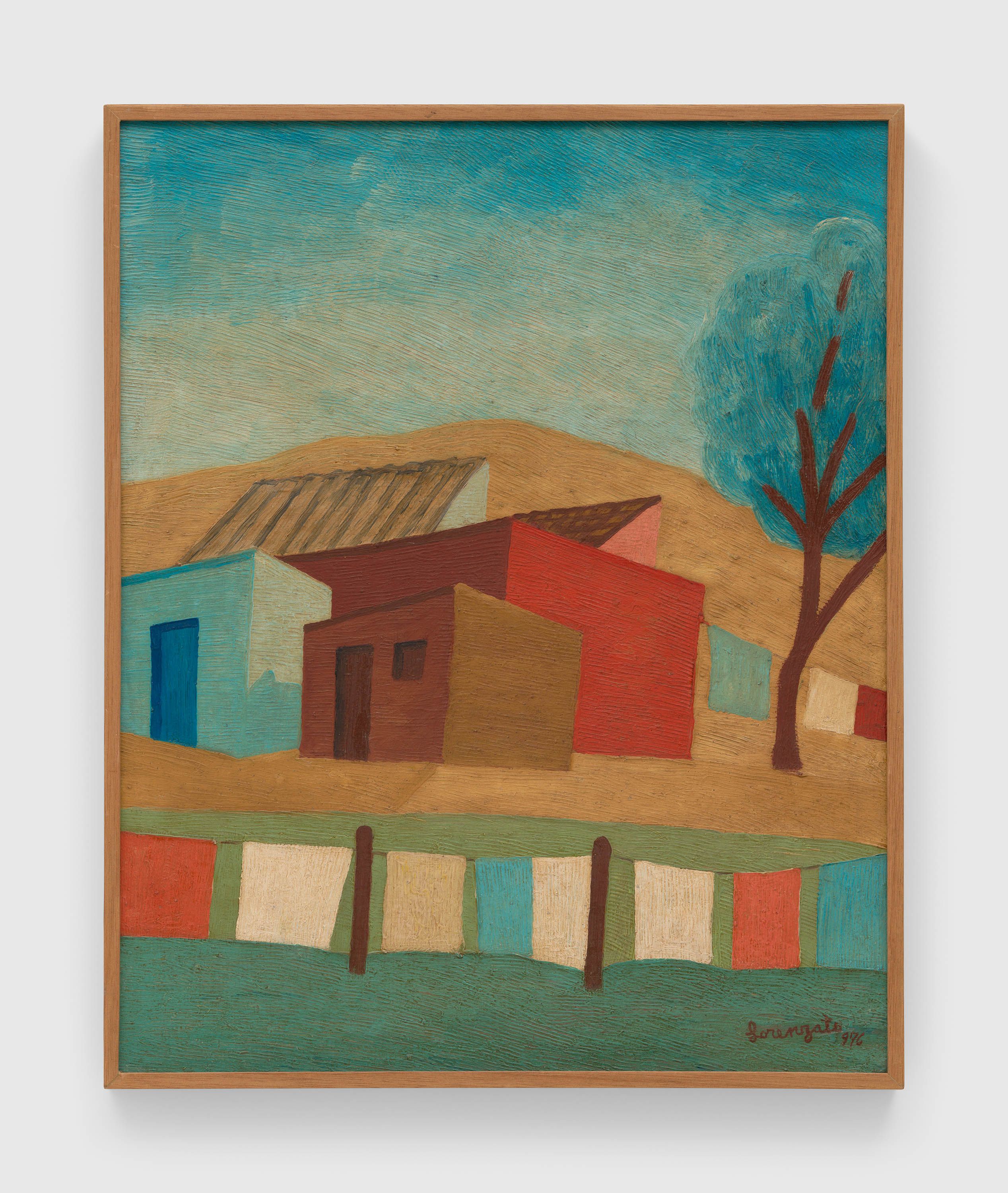 A painting by Amadeo Luciano Lorenzato, titled ﻿Sem título (Untitled), dated 1976.