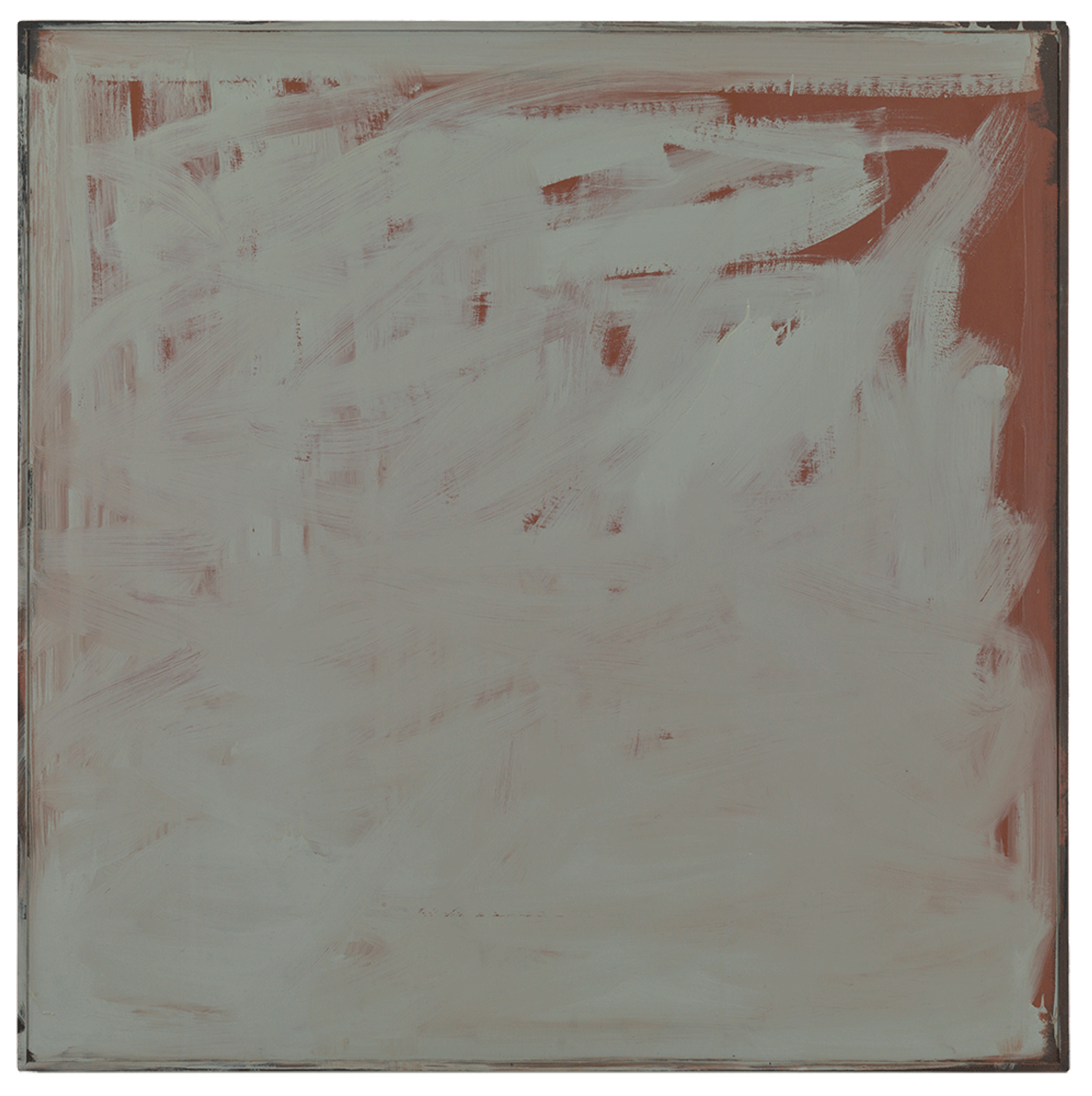 An untitled painting by Palermo, dated 1966.