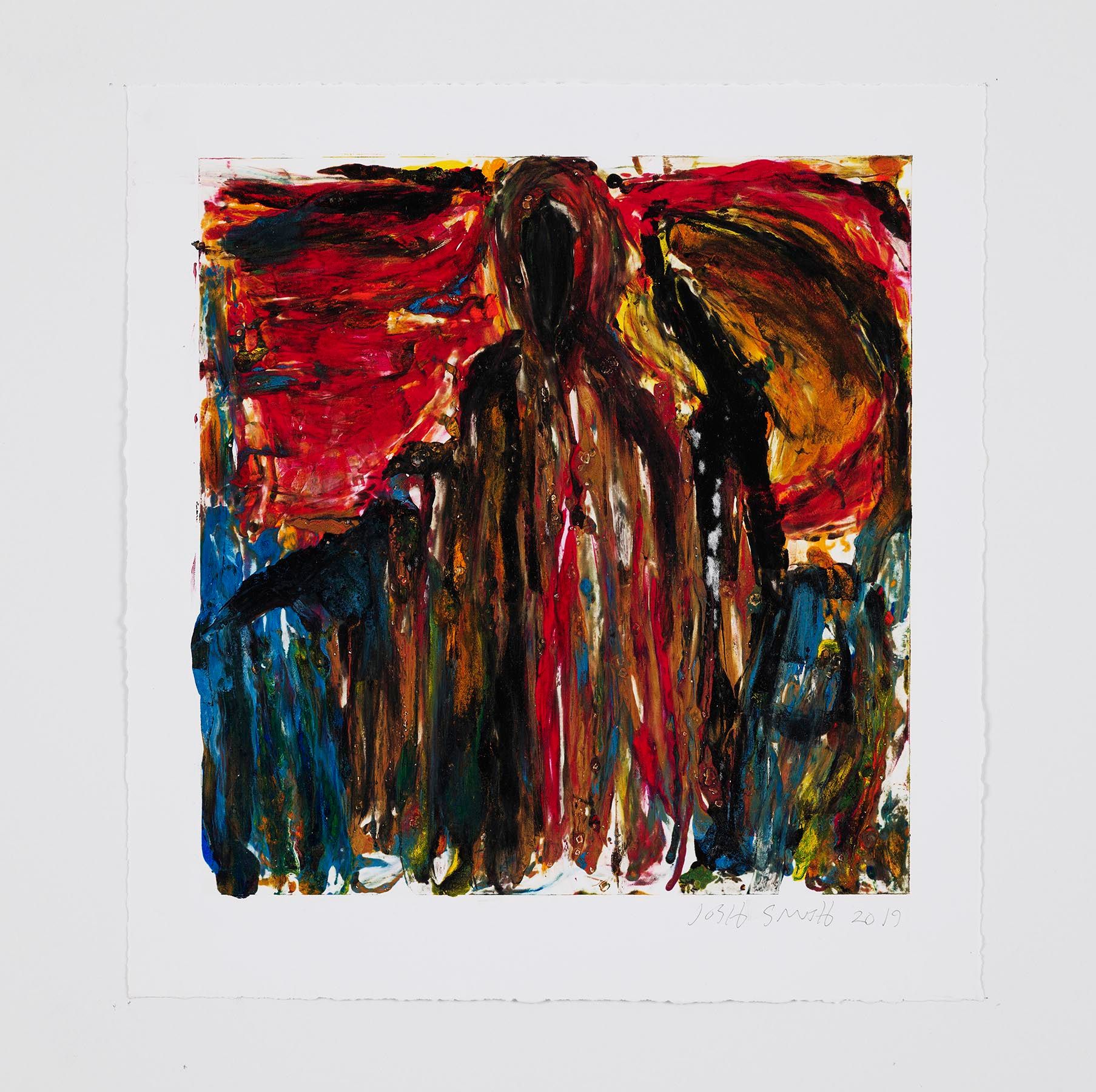 A print by Josh Smith, titled Reaper, dated 2019