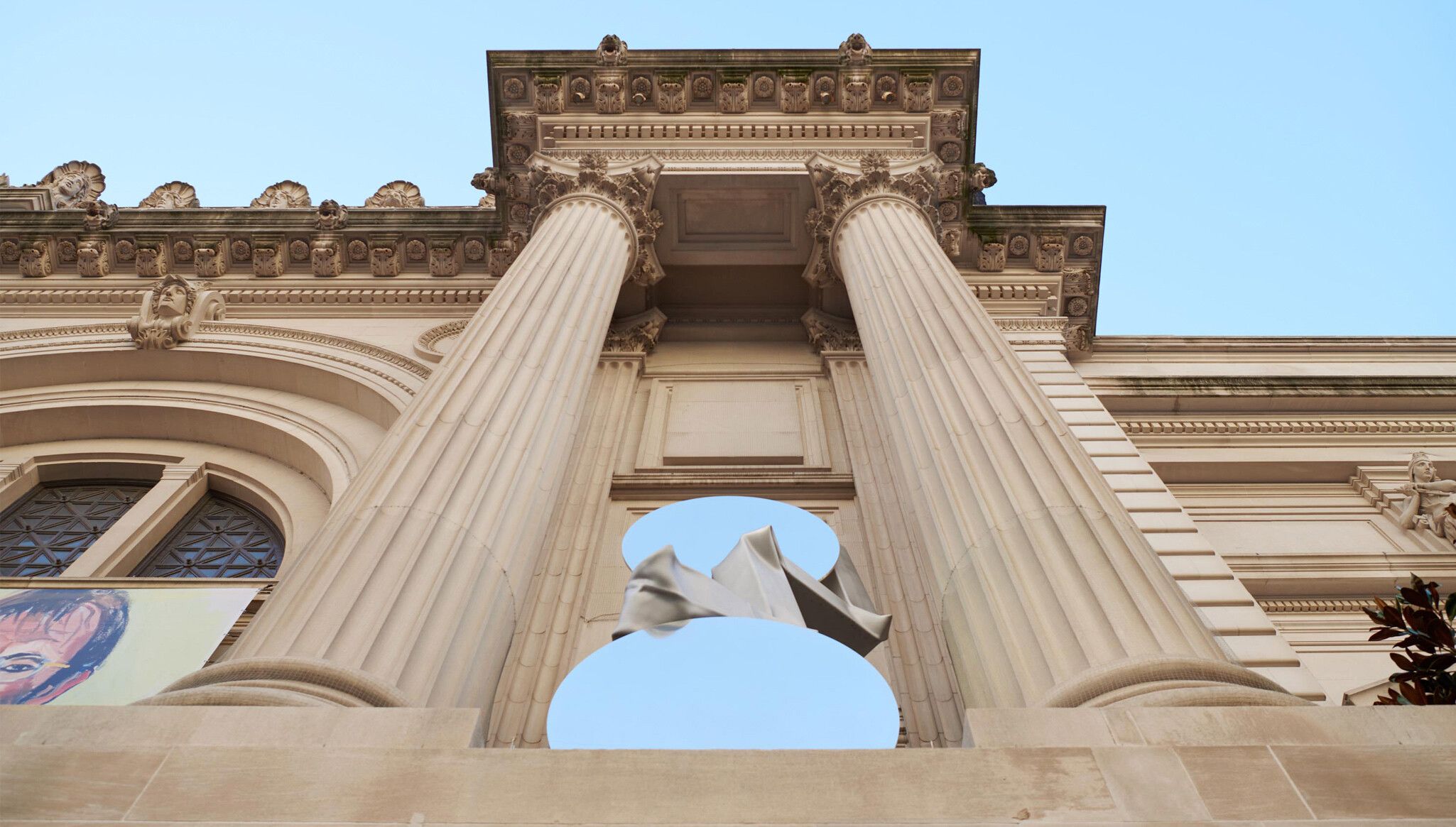 An Installation view, of Carol Bove: The séances aren’t helping, at The Metropolitan Museum of Art, in New York, dated 2021