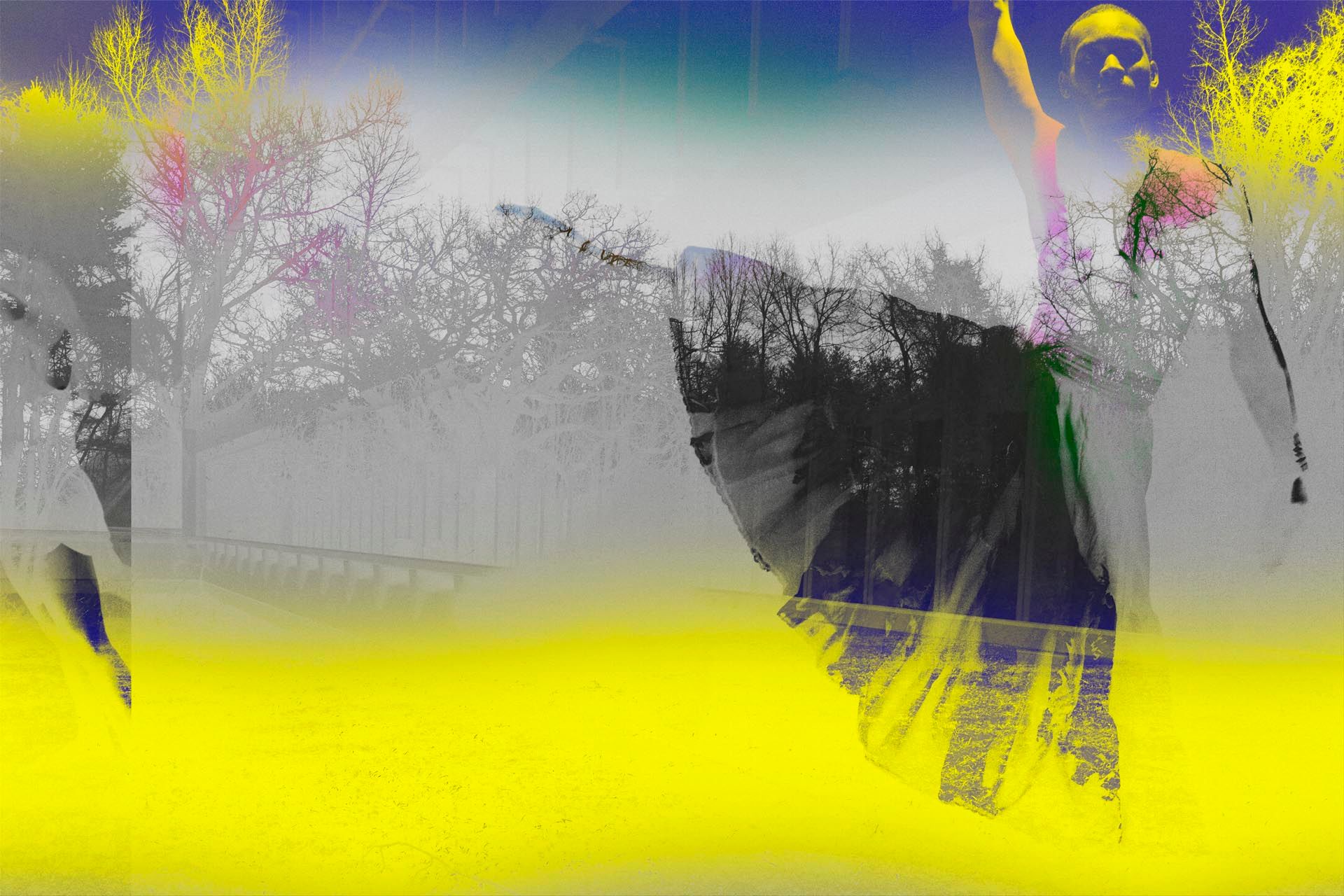 A photograph by James Welling, titled 4176, dated 2015.