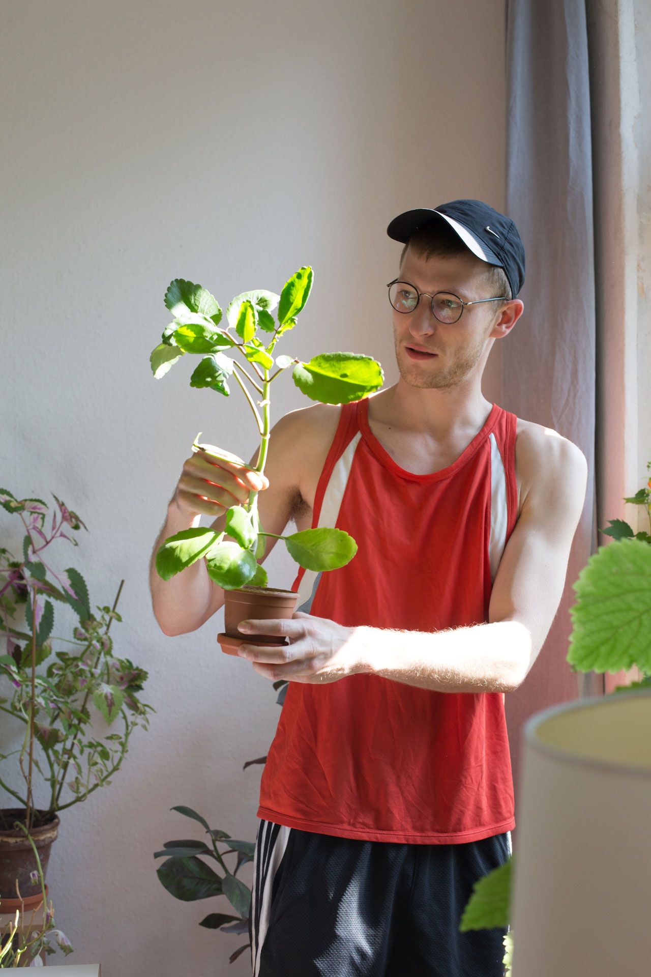 A photograph by Wolfgang Tillmans, titled Karl home, dated 2013.