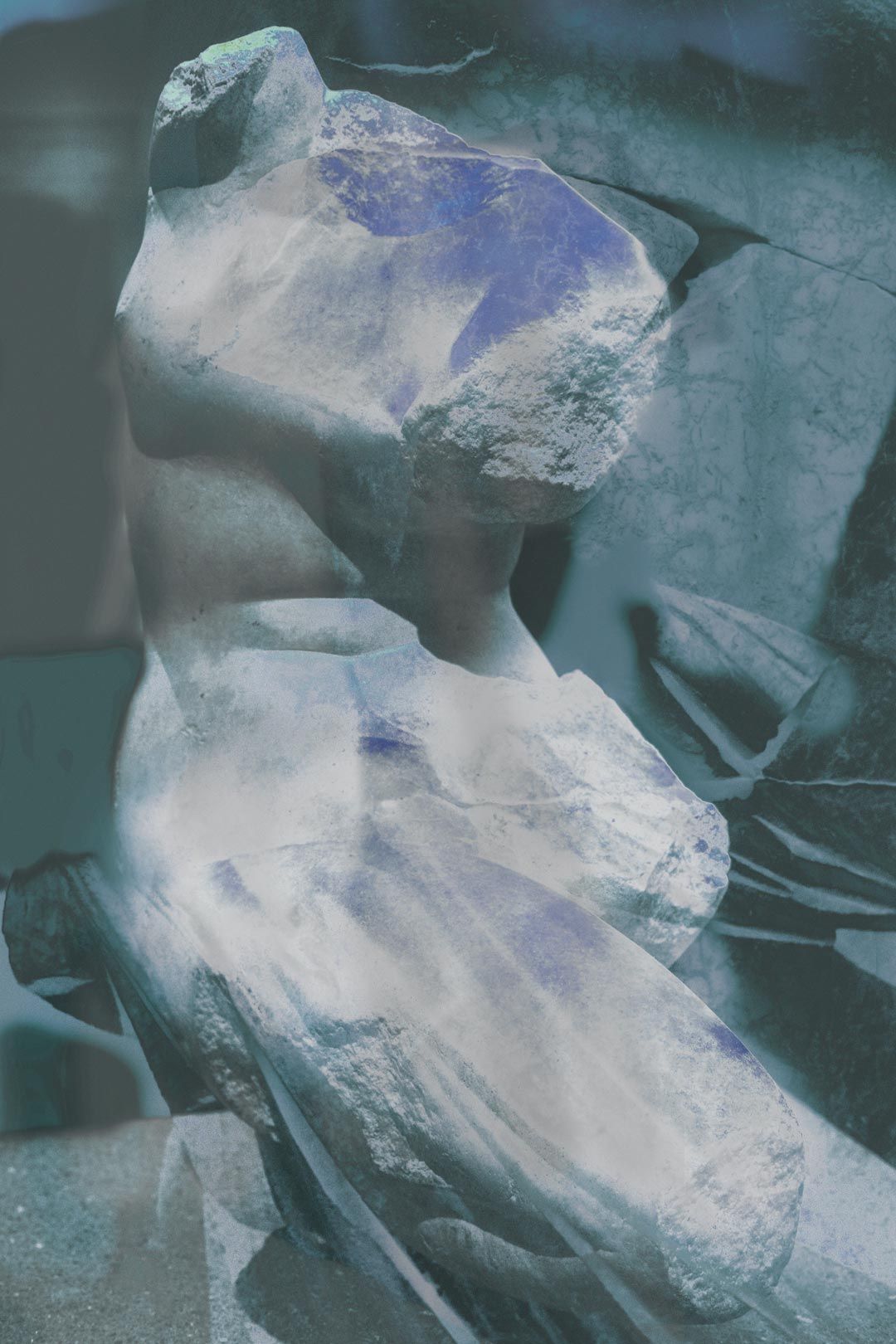A photograph by James Welling, titled 3824, dated 2018.