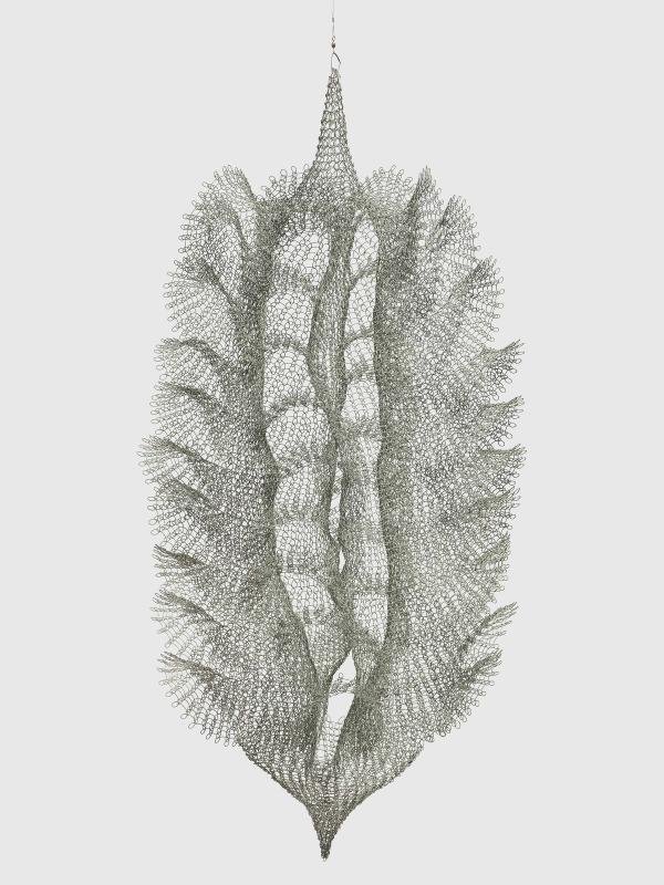 Ruth Asawa — Untitled (S.210, Hanging Single-Section, Reversible Open-Window Form)