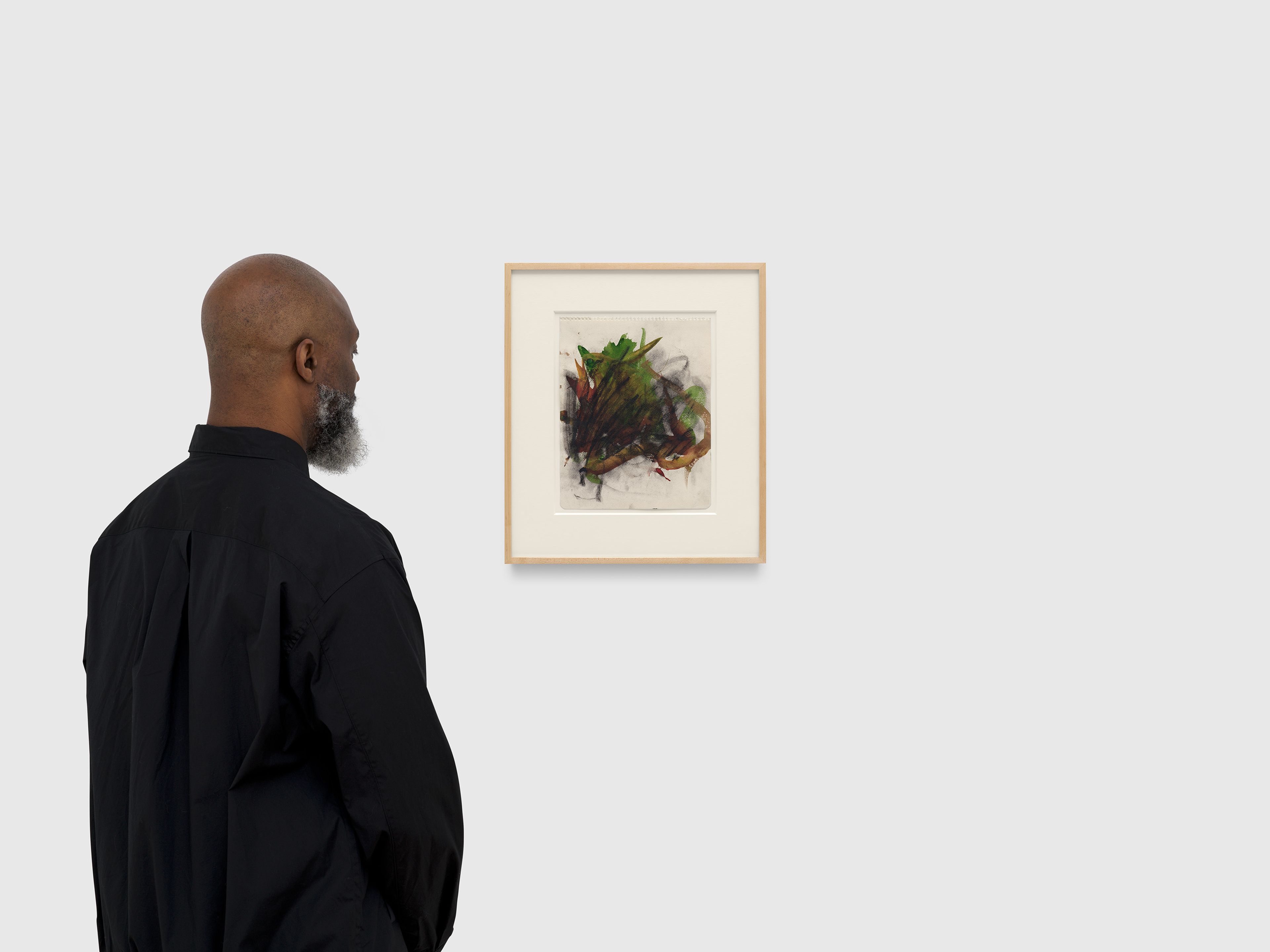 An untitled work on paper by Joan Mitchell, dated circa 1964.