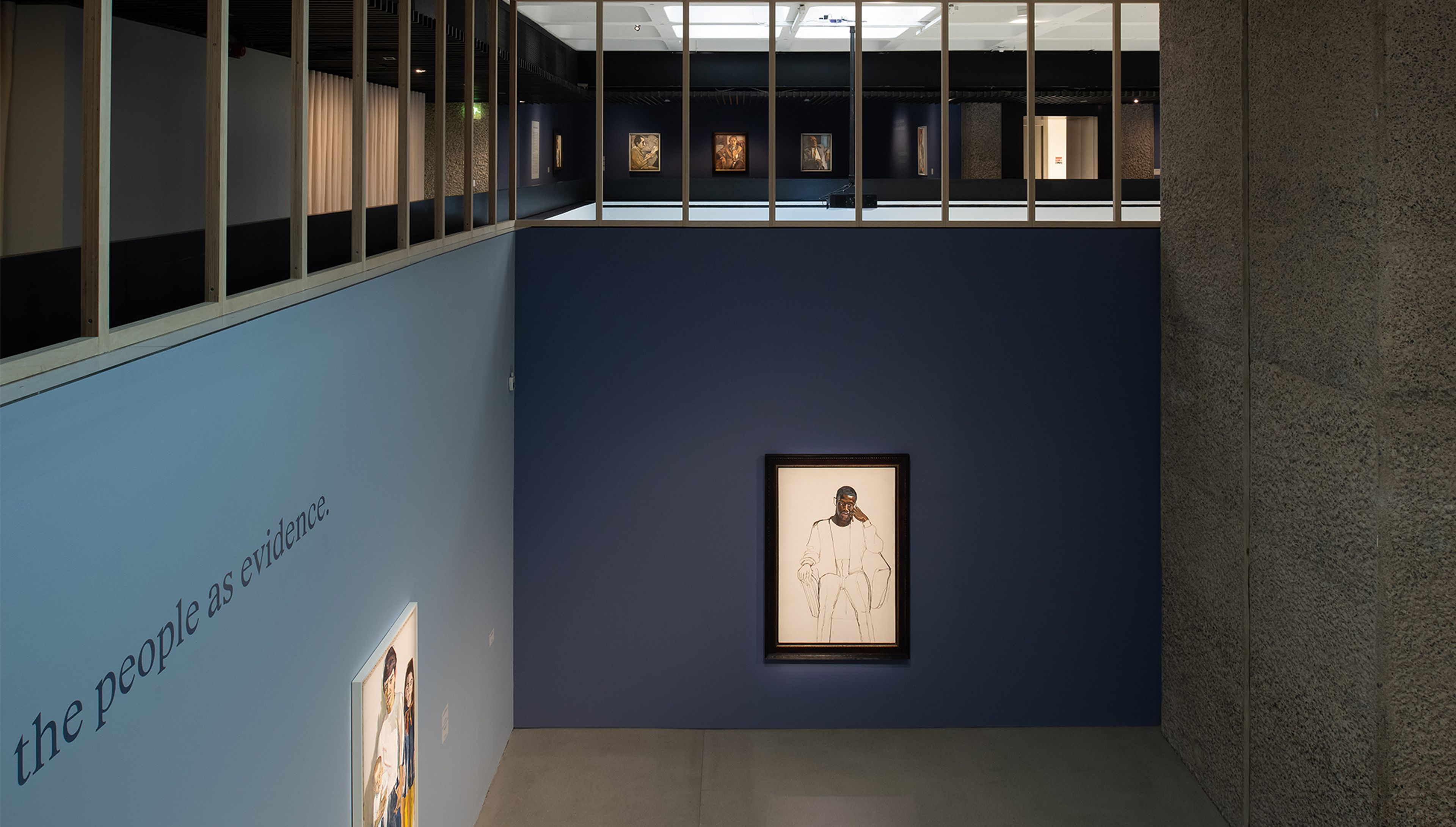 Installation view of Alice Neel: Hot Off The Griddle, Barbican Centre, London, 2023 