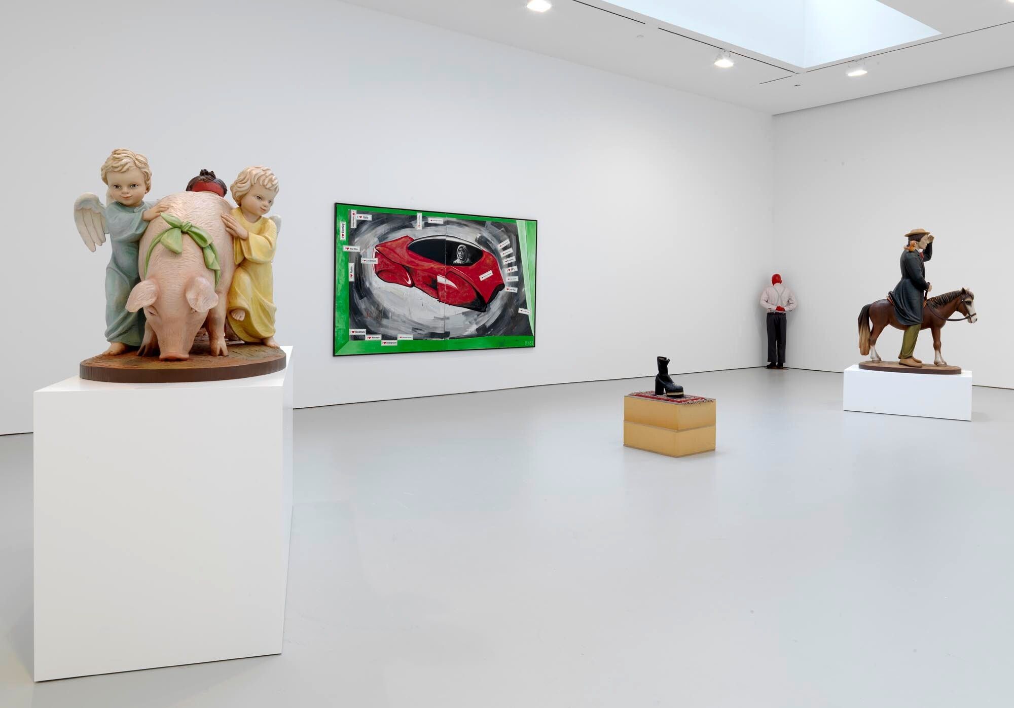 An installation view of the exhibition No Problem: Cologne/New York1984-1989, at David Zwirner New York, dated 2014.