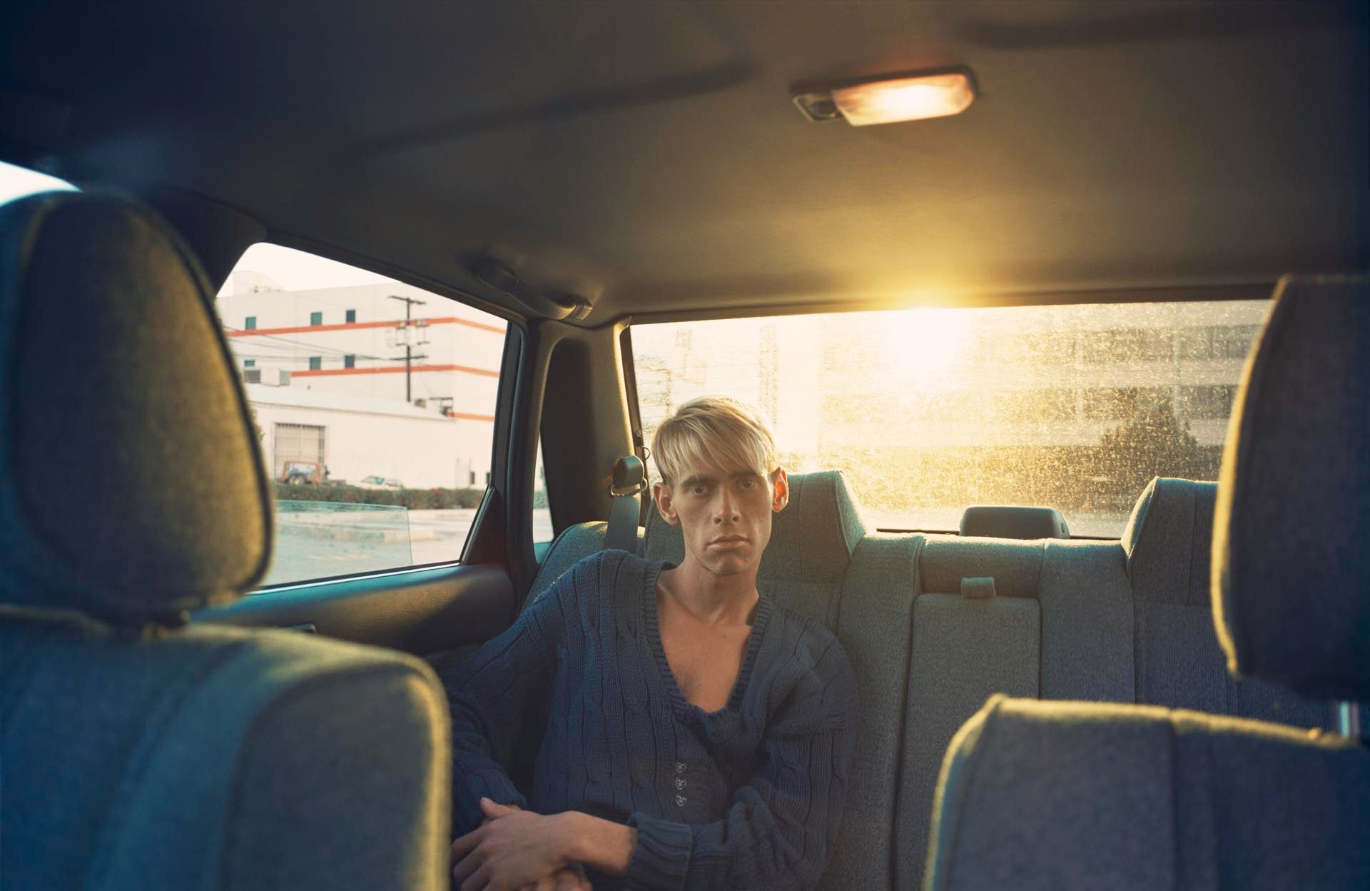 A photograph by Philip-Lorca diCorcia titled Todd M. Brooks, 22 years old, Denver, Colorado, $40, dated 1990 to 1992.