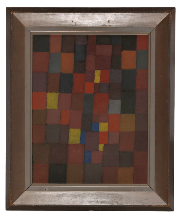 Paul Klee — Bidarchitectur rot gelb blau (Pictorial Architecture Red, Yellow, Blue), 1923, 80