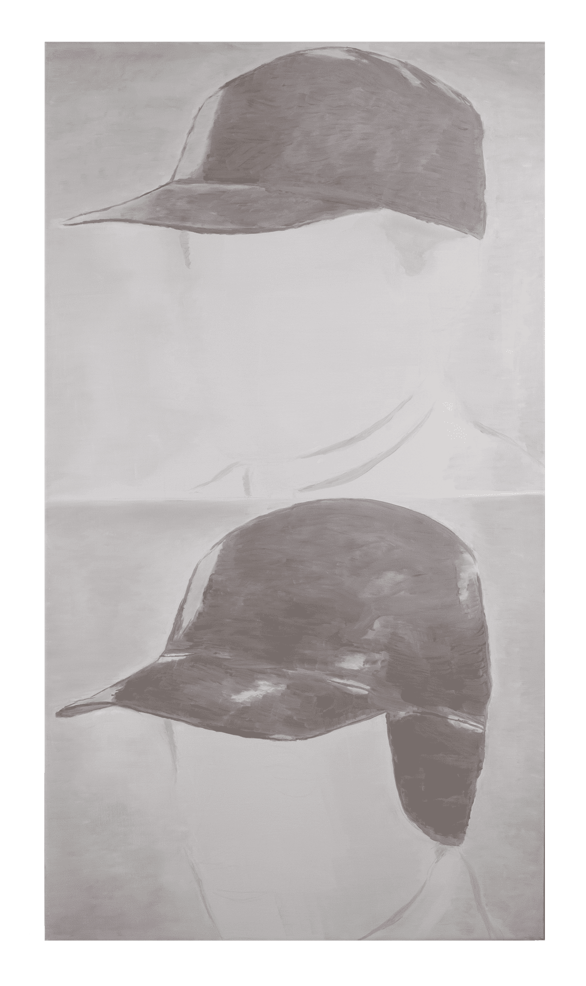 A painting by Luc Tuymans, titled The Heritage I, dated 1995.
