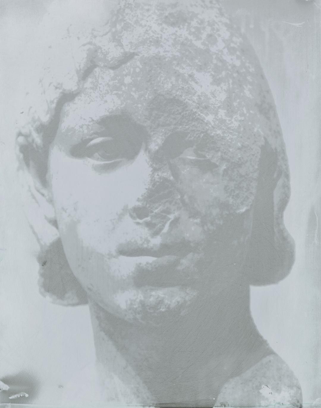 A photograph by James Welling, titled Julia Mamaea, dated 2018.