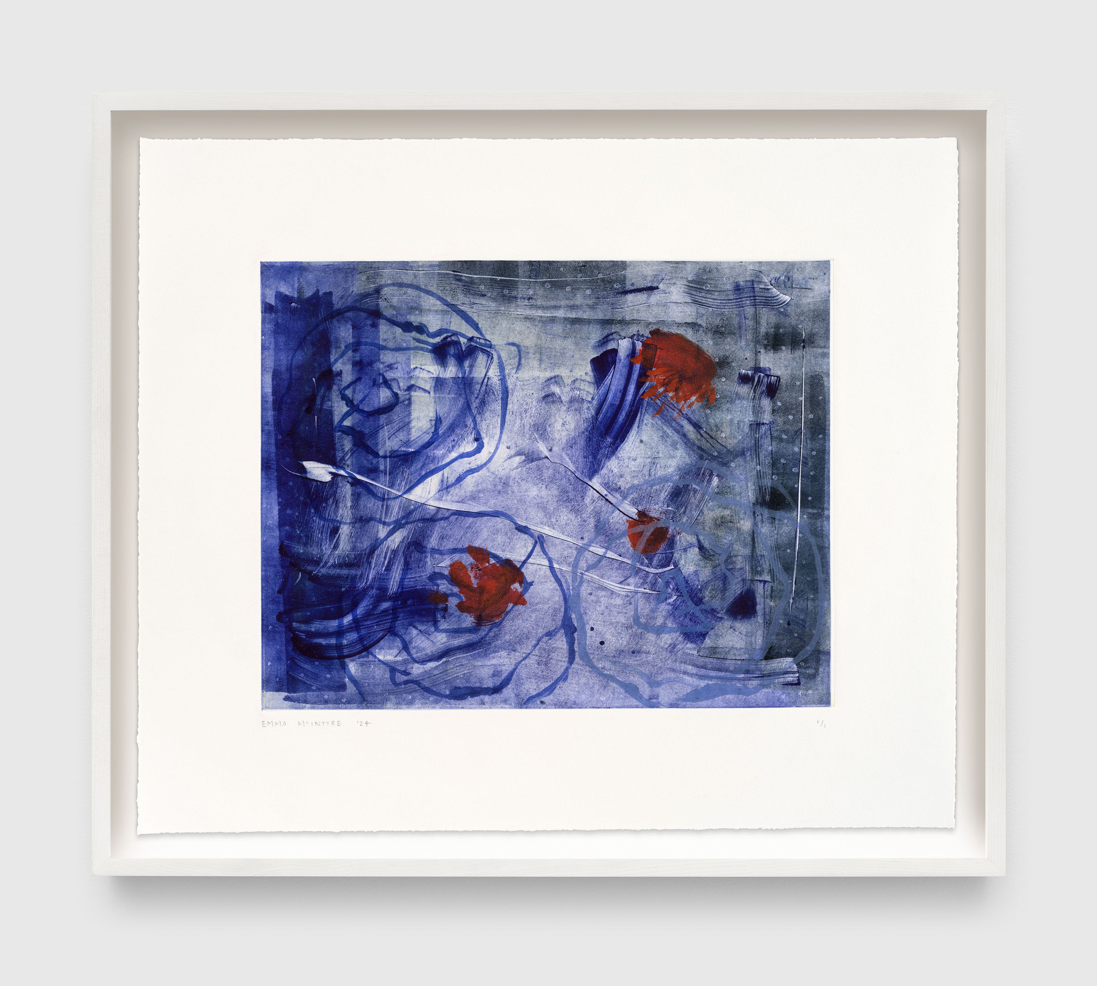 A print by Emma McIntyre, called Untitled from If not, winter, dated 2024.