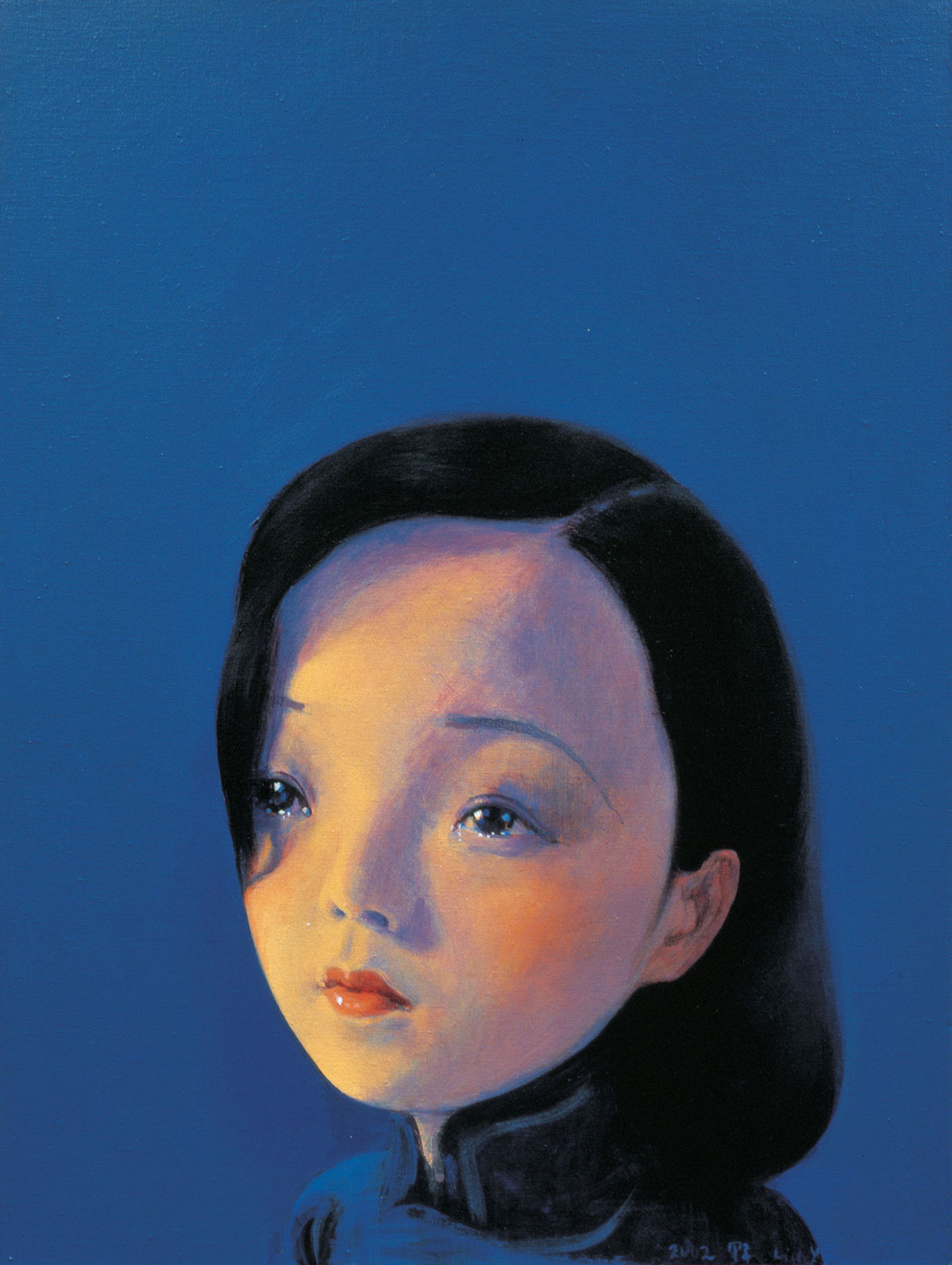 A painting by Liu Ye, titled Ruan Lingyu No.2, dated 2002.