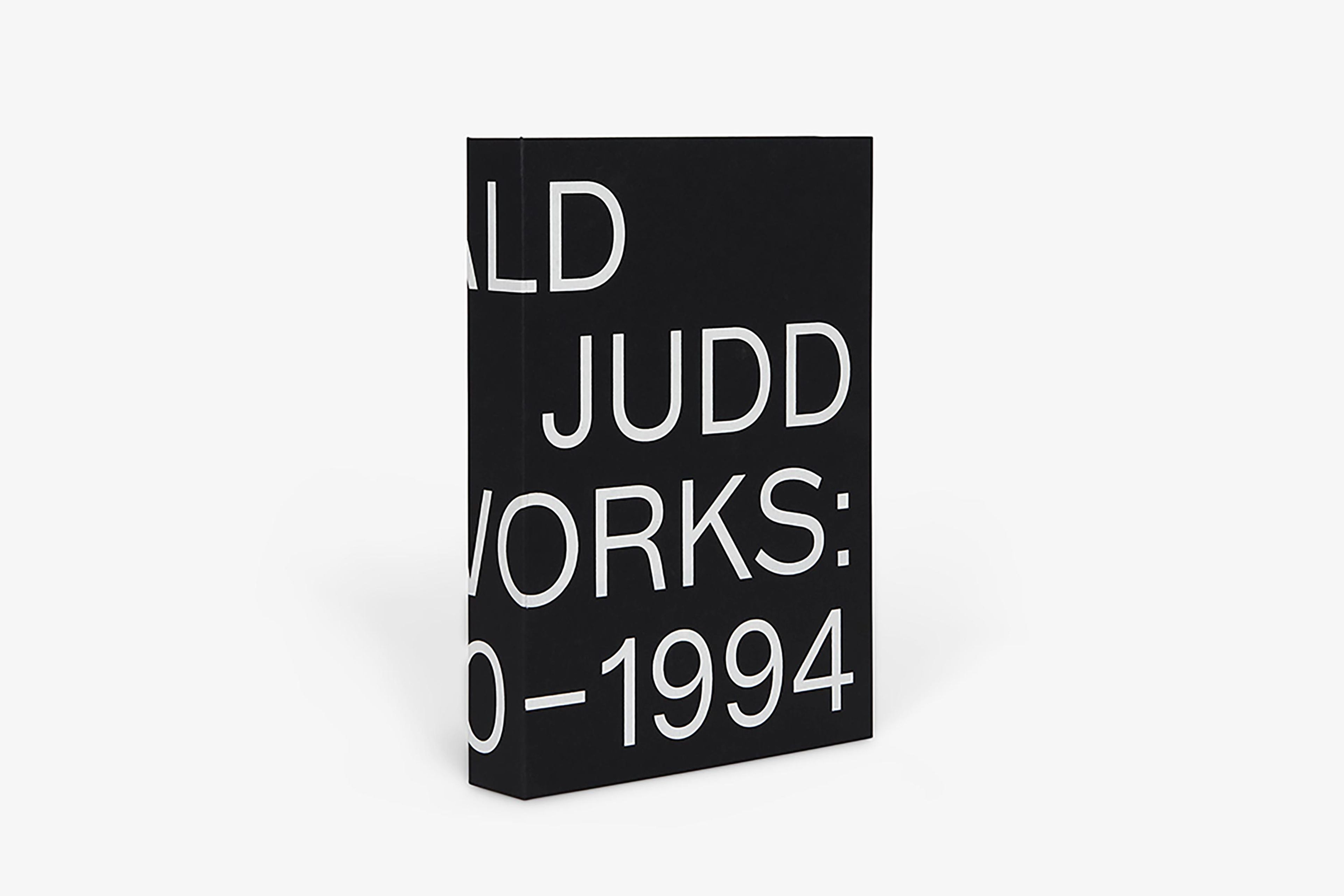 Donald Judd: Artworks