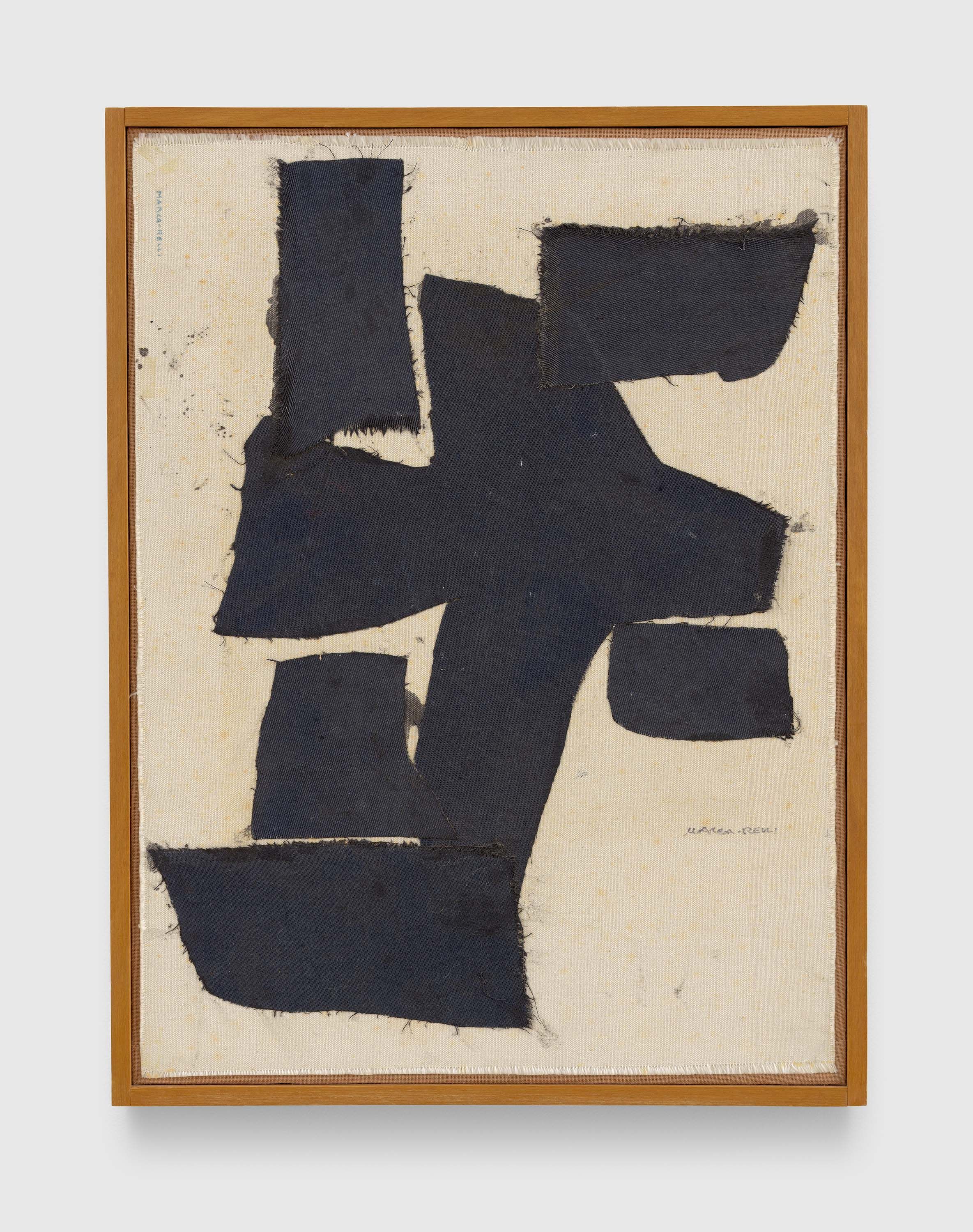 A painting by Conrad Marca-Relli, called Untitled, dated 1967.
