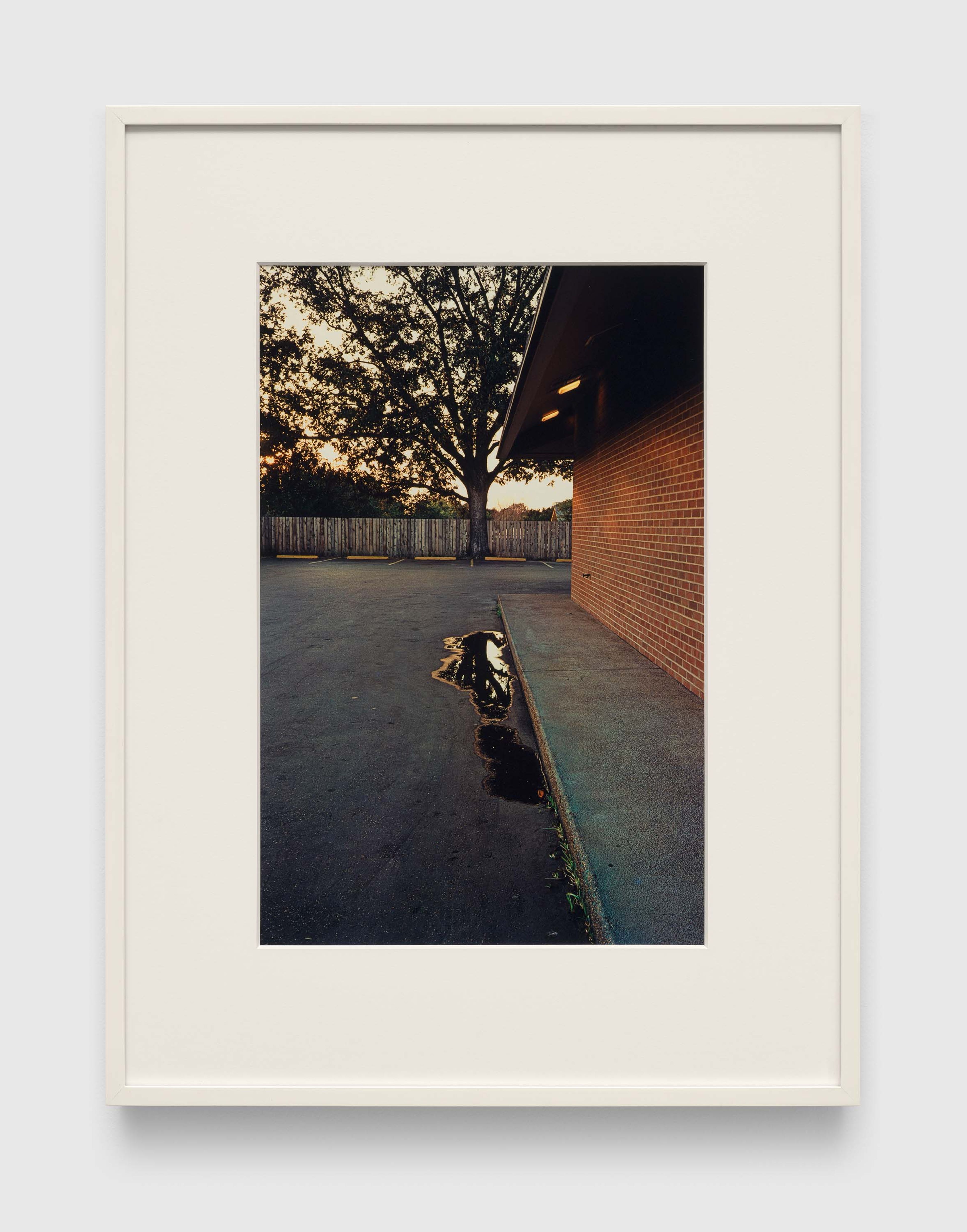 A dye transfer print by William Eggleston, titled Untitled, c. 1970-1973