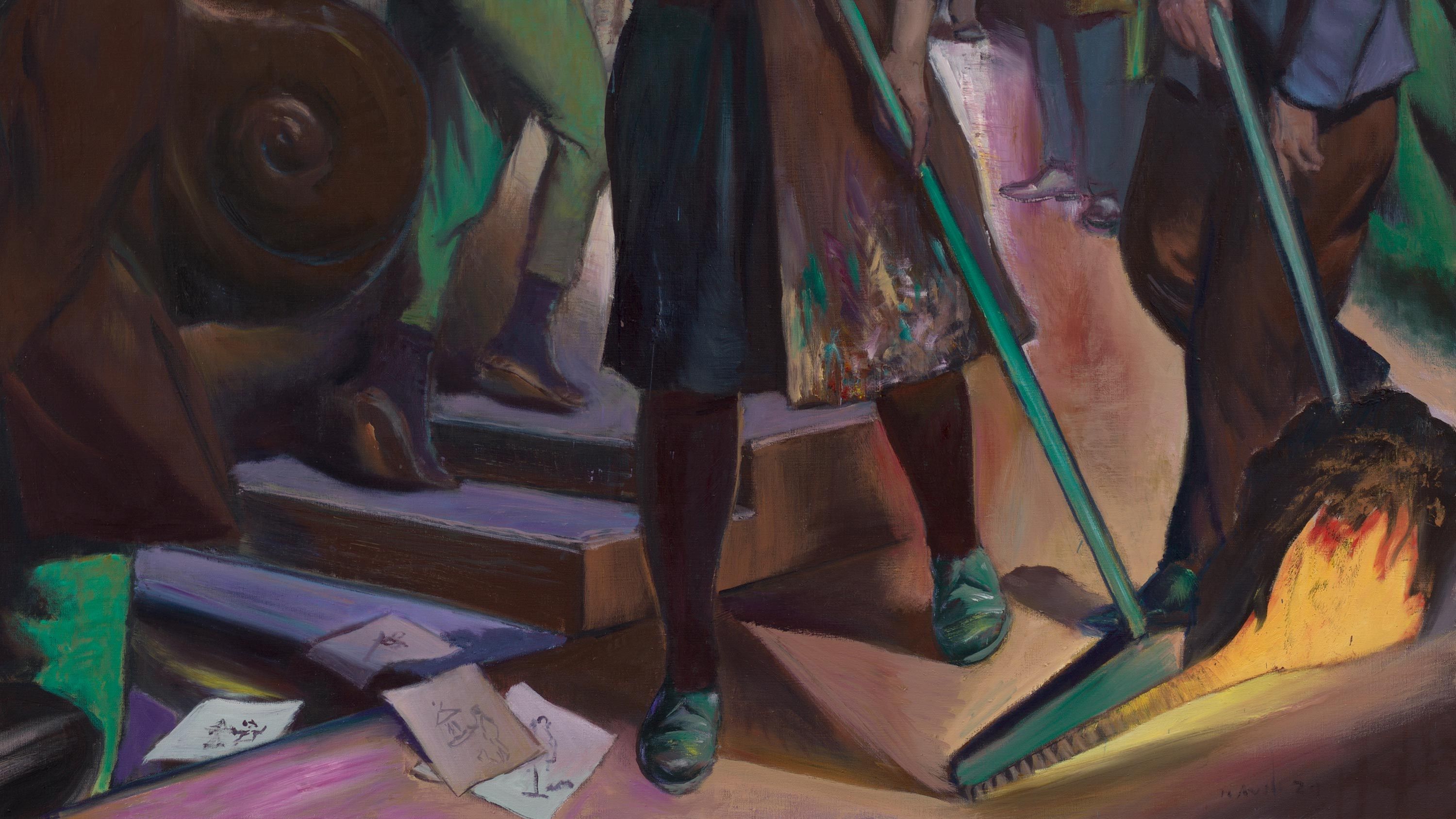 Neo Rauch, ROTAS, 2021 (detail)