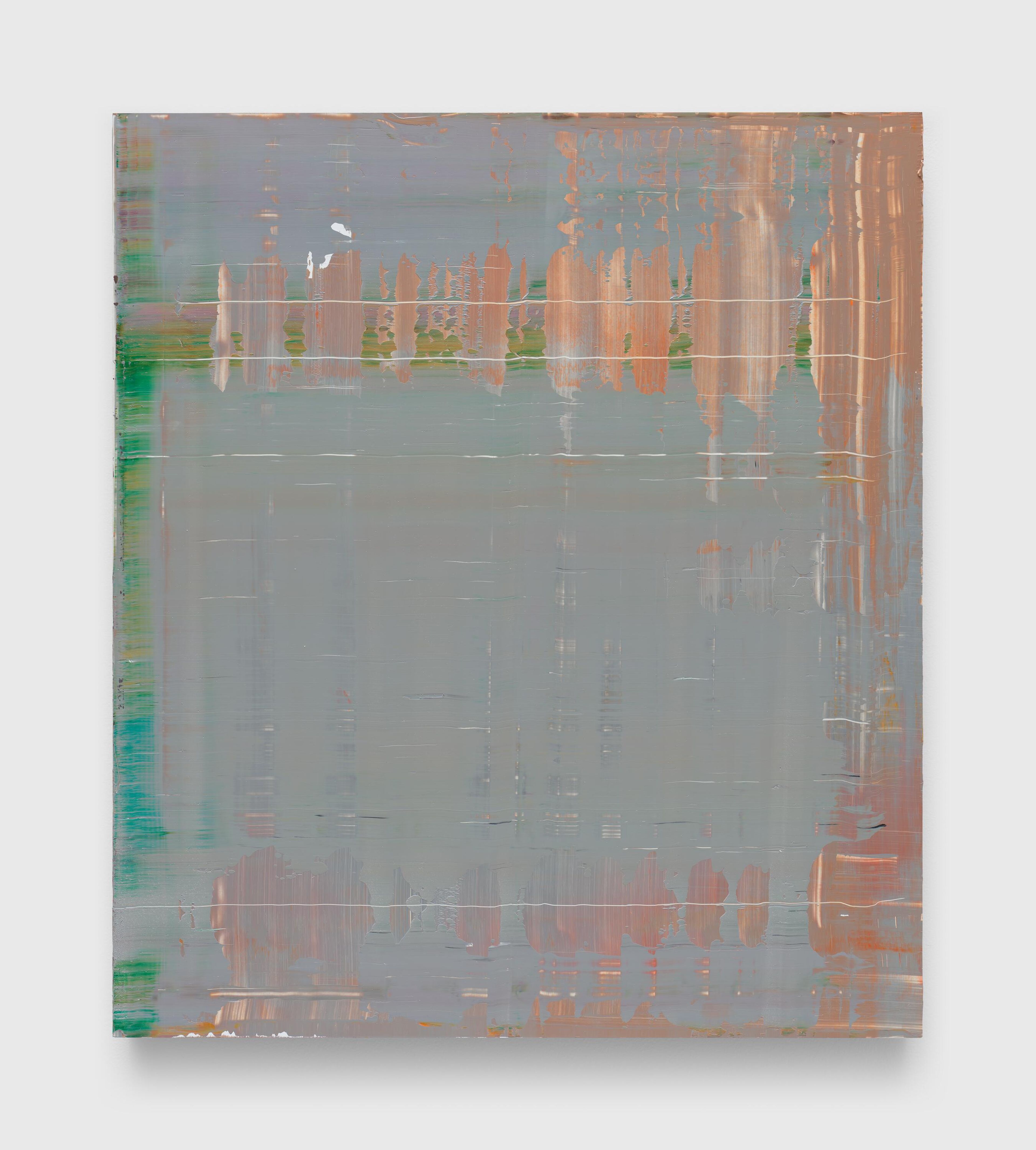 A painting by Gerhard Richter, titled Abstraktes Bild (Abstract Painting), dated 2001.