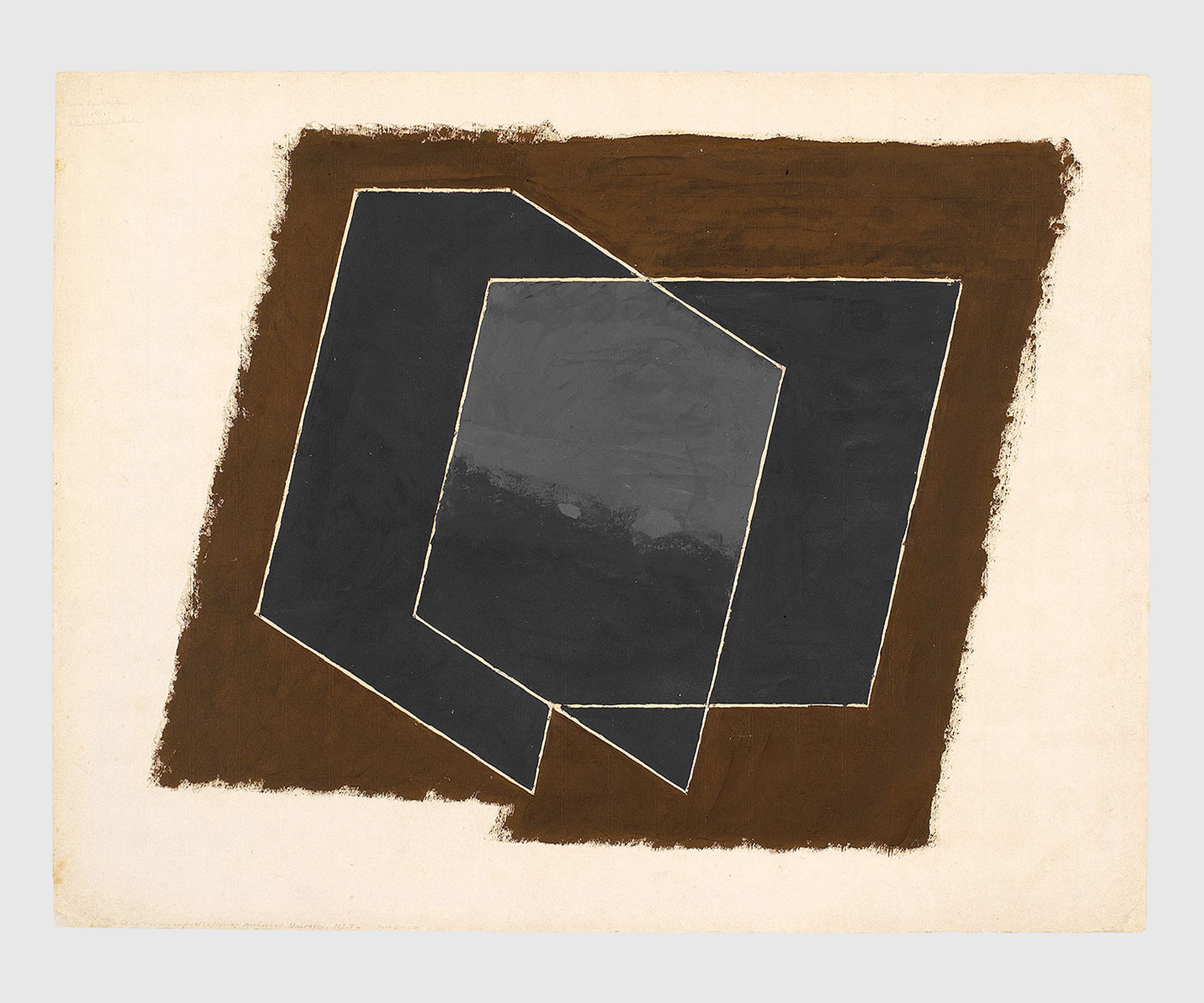 Josef Albers: Study for Penetrating Gray, 1942 | David Zwirner