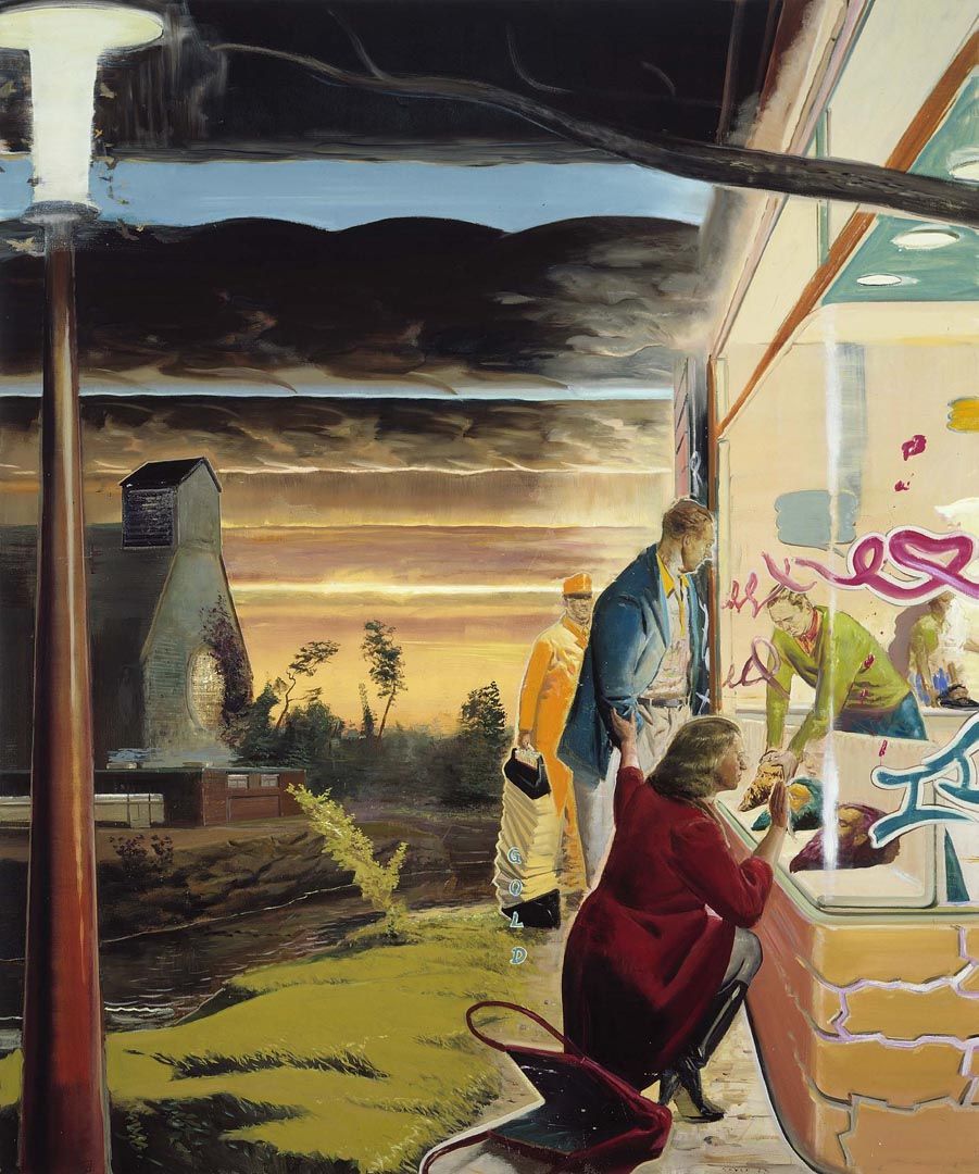 Neo Rauch: Gold, 2003 | David Zwirner