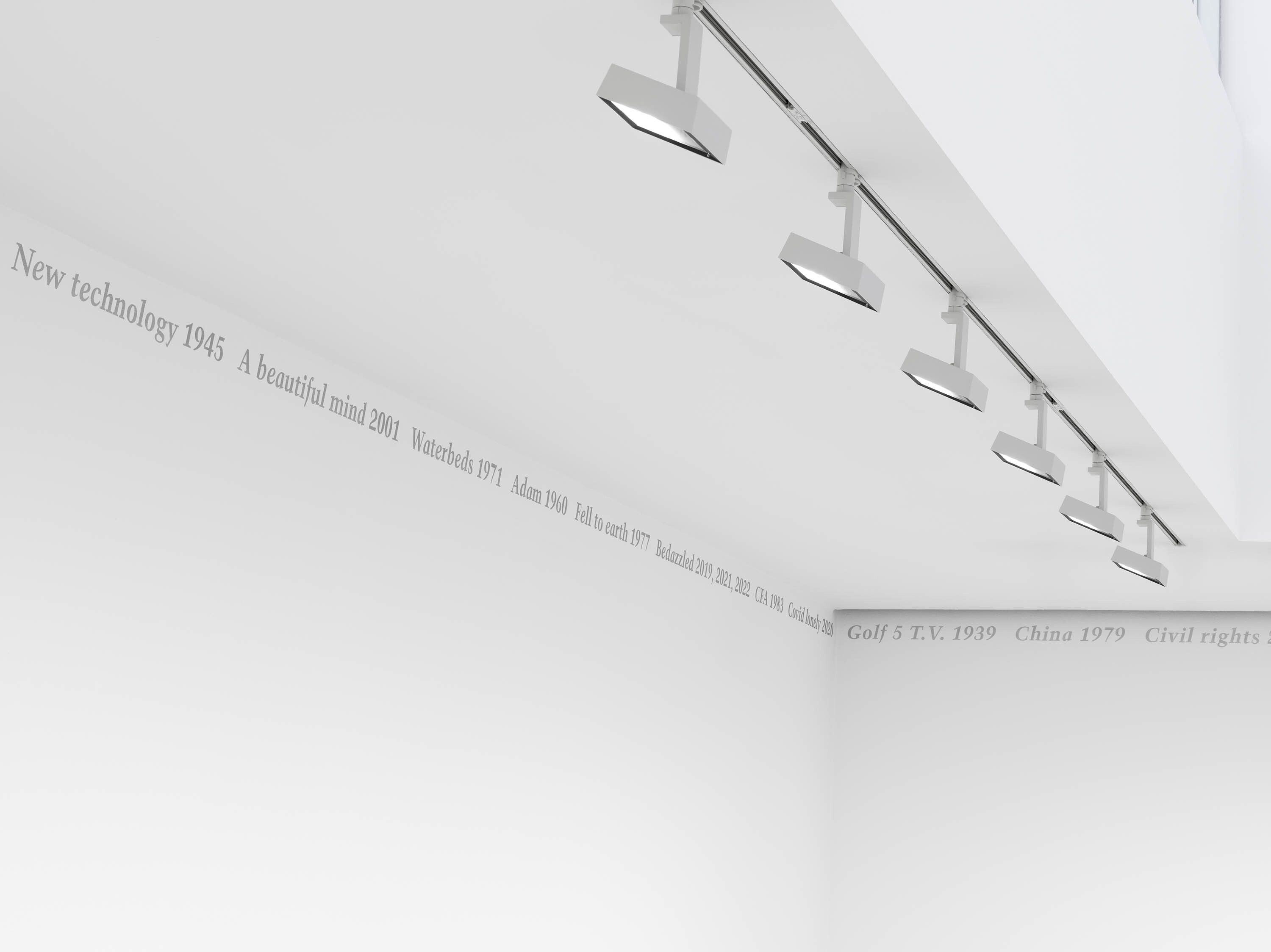 A sculpture by Felix Gonzalez-Torres, called "Untitled" (Portrait of the Magoons), dated 1993.