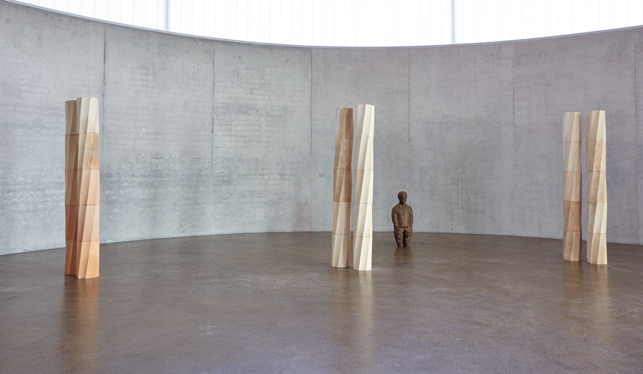 Installation view, Juan Muñoz, Thomas Schütte Foundation, Neuss, Germany, dated 2018