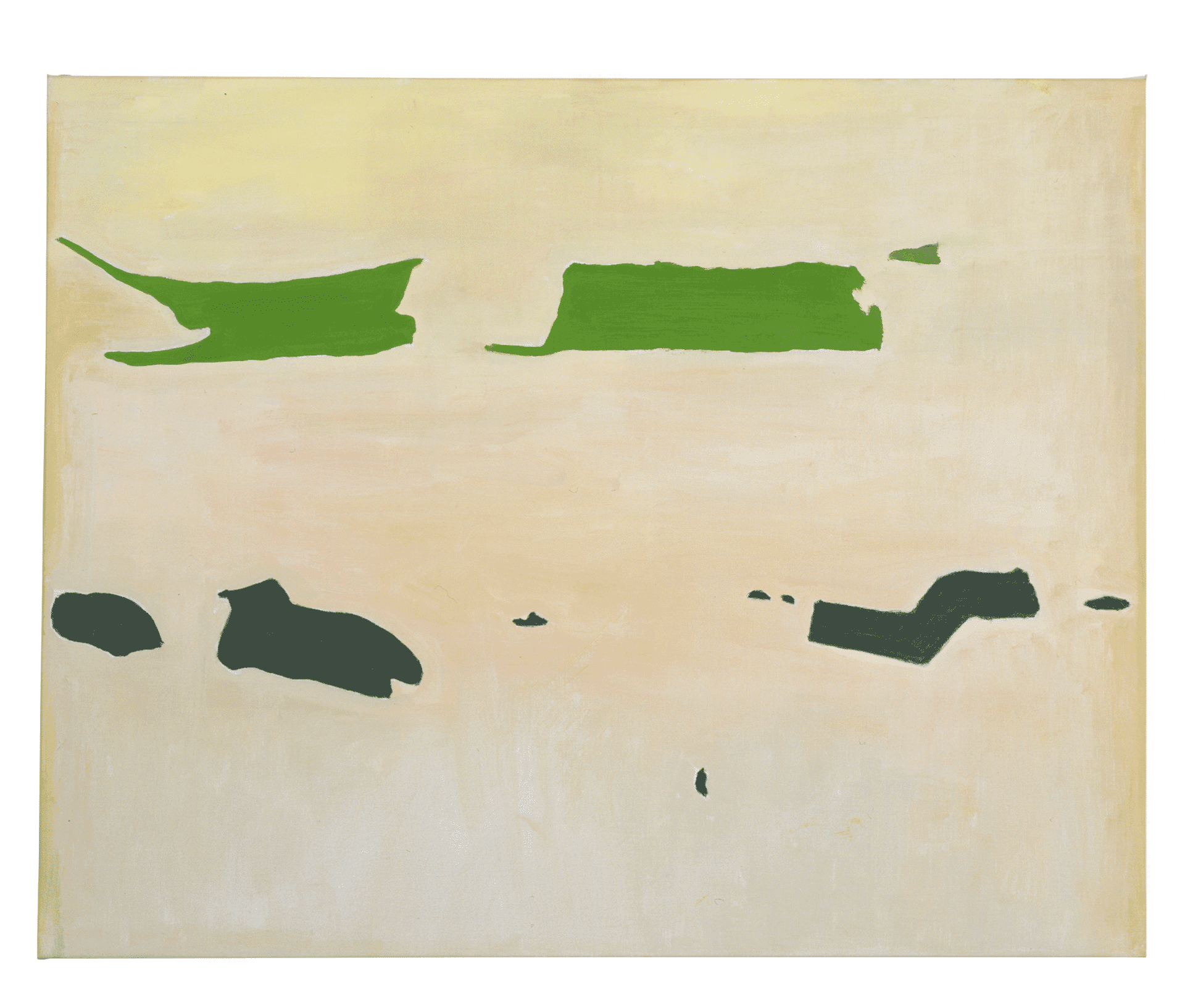 A painting by Raoul de Keyser, titled Clos, dated 2003.