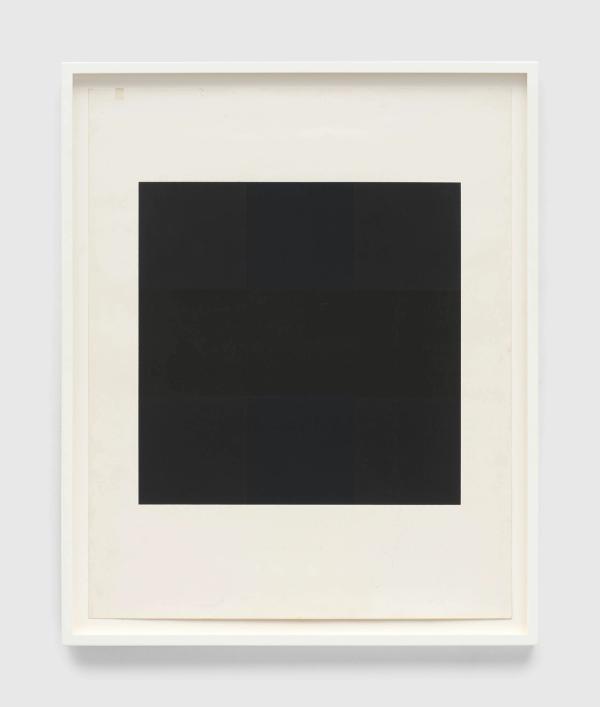 Ad Reinhardt — Untitled from Graphik USA