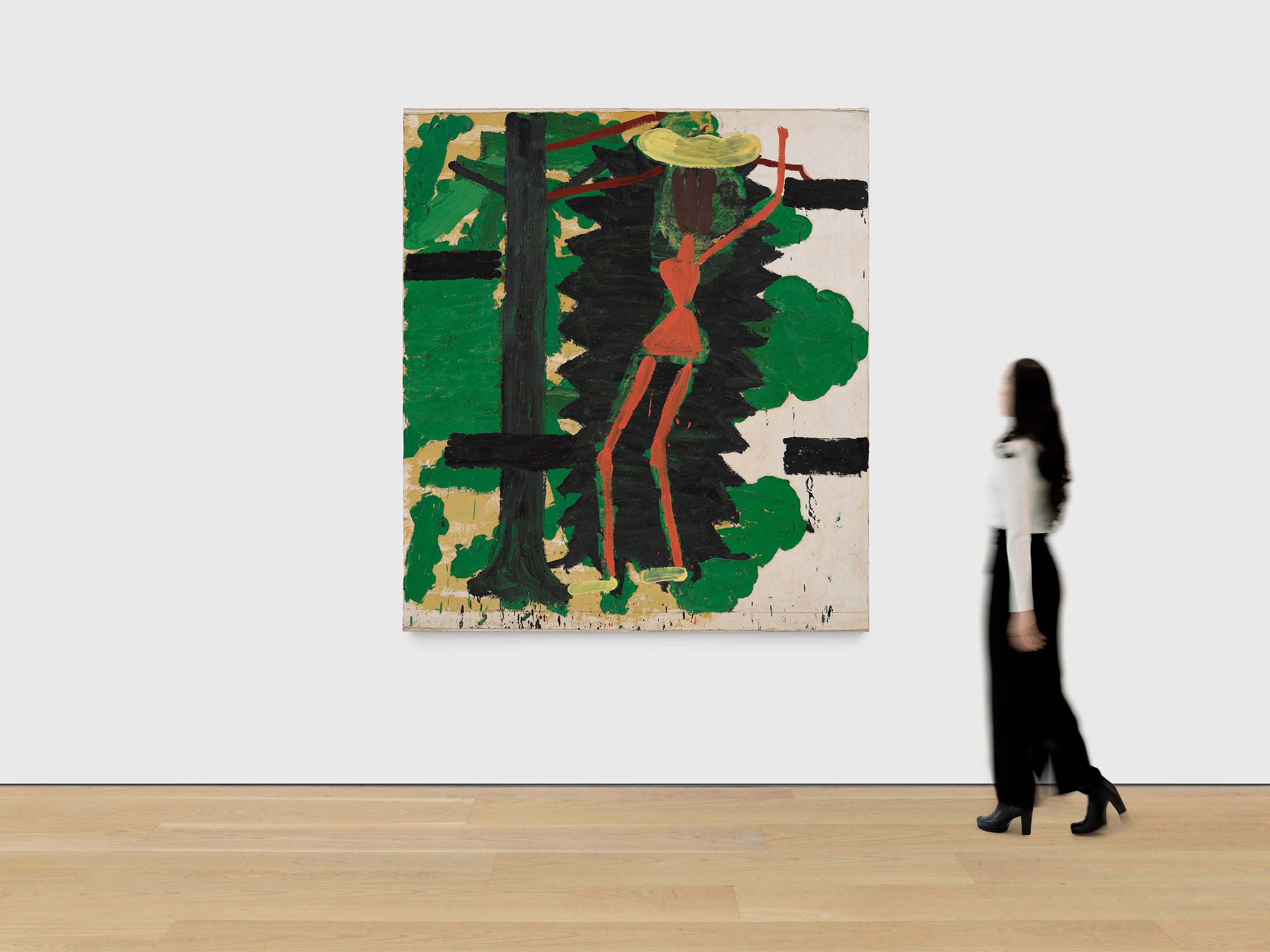 Rose Wylie: German Hat, 2003 | David Zwirner