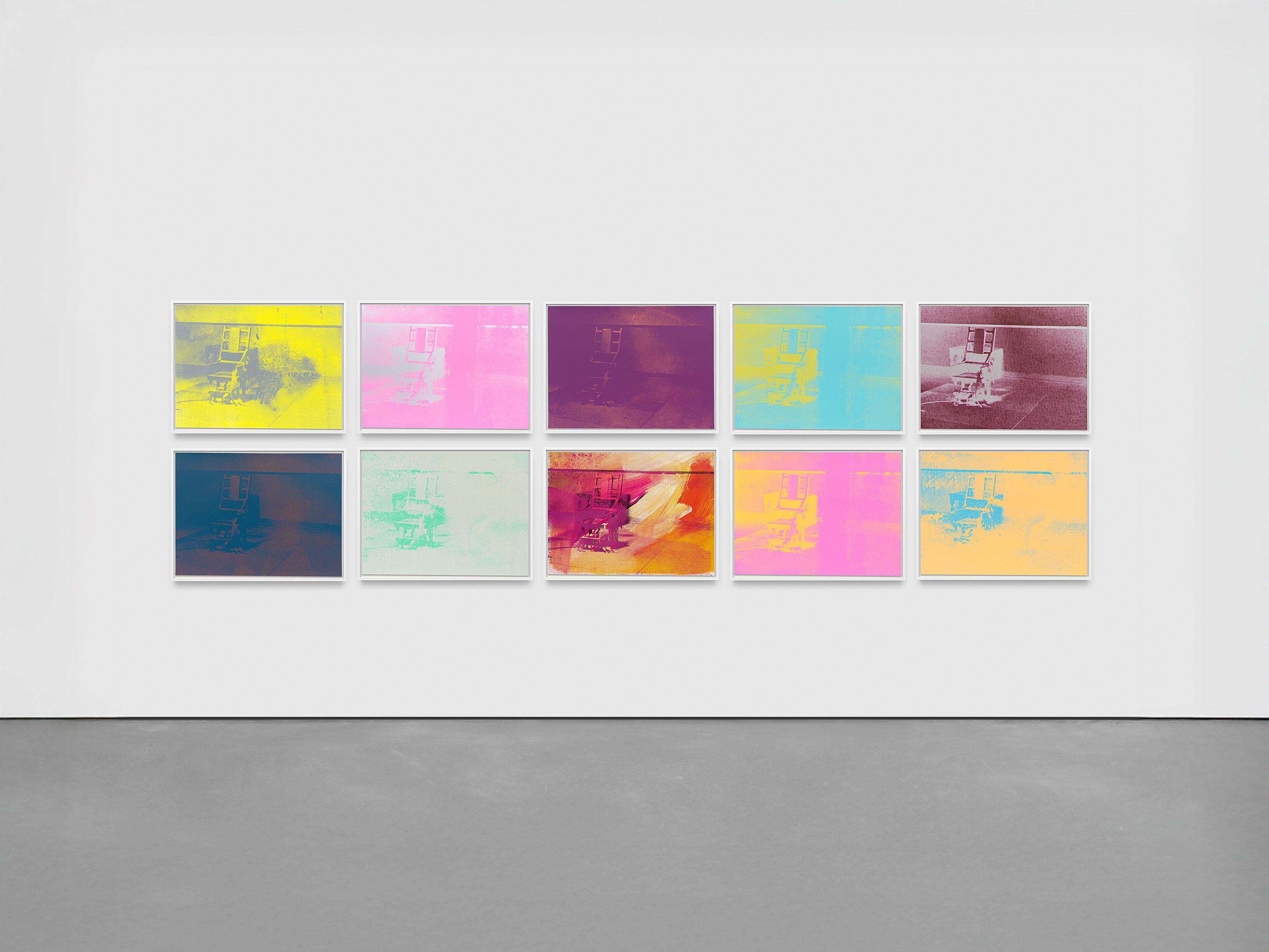 Exceptional Prints: Andy Warhol | Electric Chair, 1971 | David Zwirner