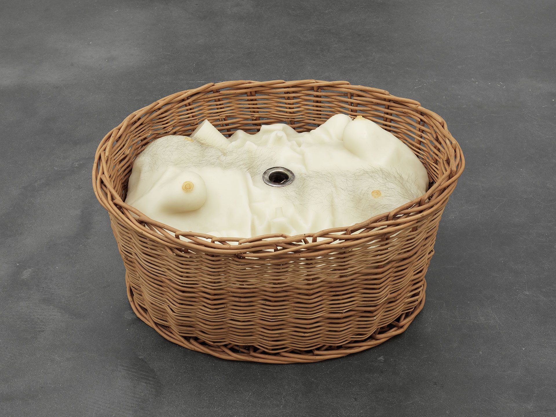 An untitled sculpture by Robert Gober, dated 2000 to 2001.