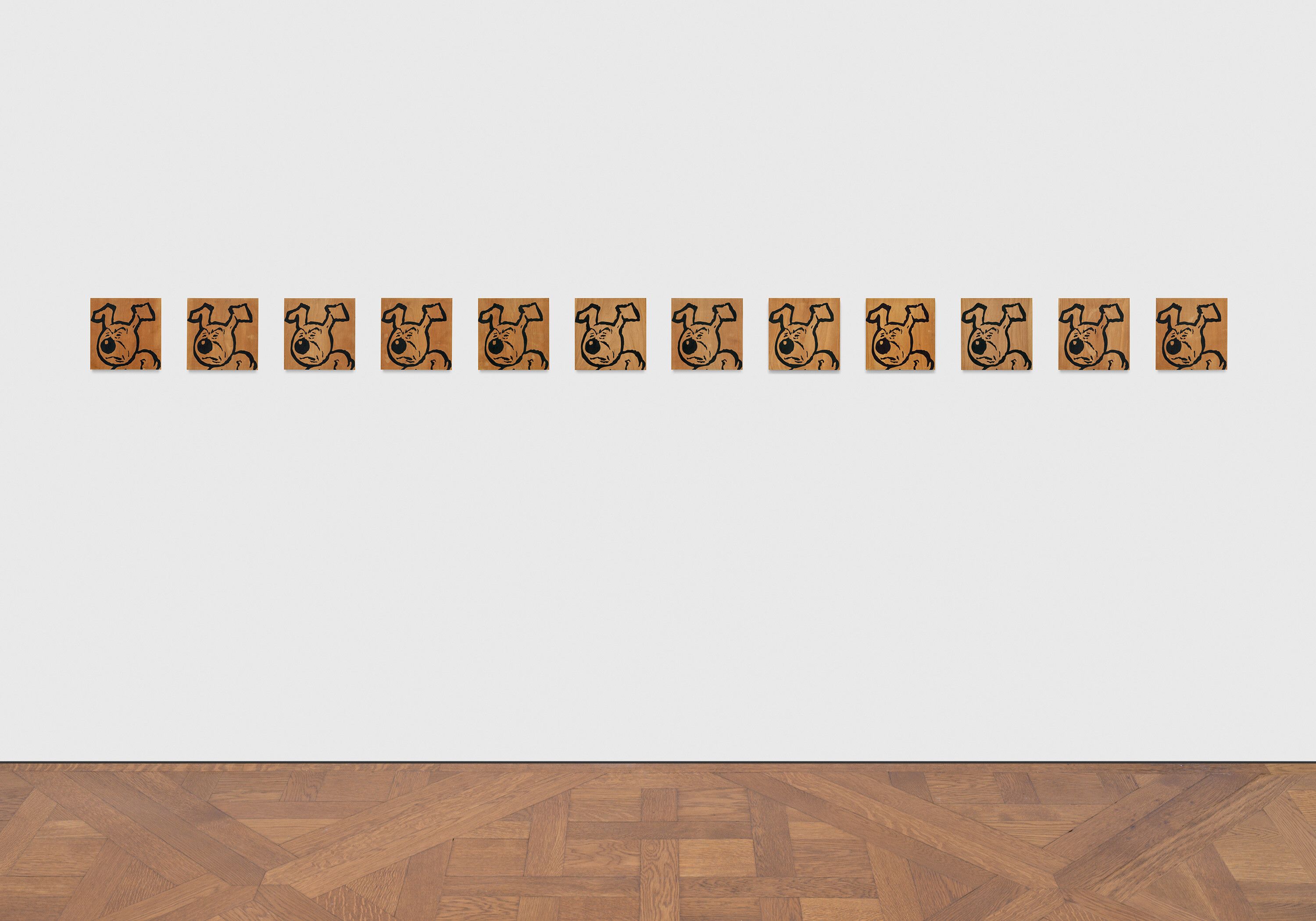 A sculpture by Sherrie Levine, titled Fitz: 1-12, dated 1994.