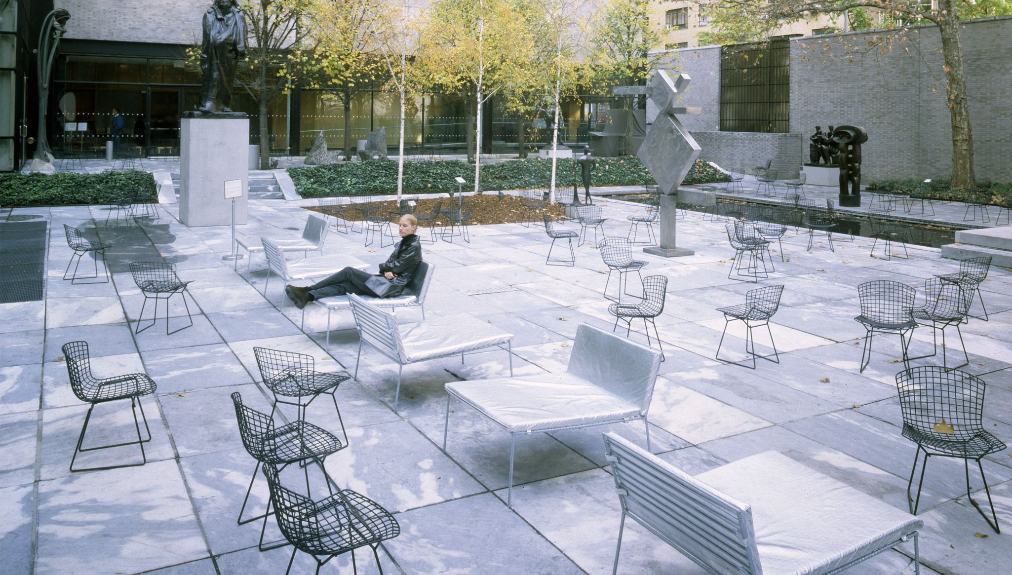 Installation view, Museum of Modern Art, West Moon Project, dated 1997