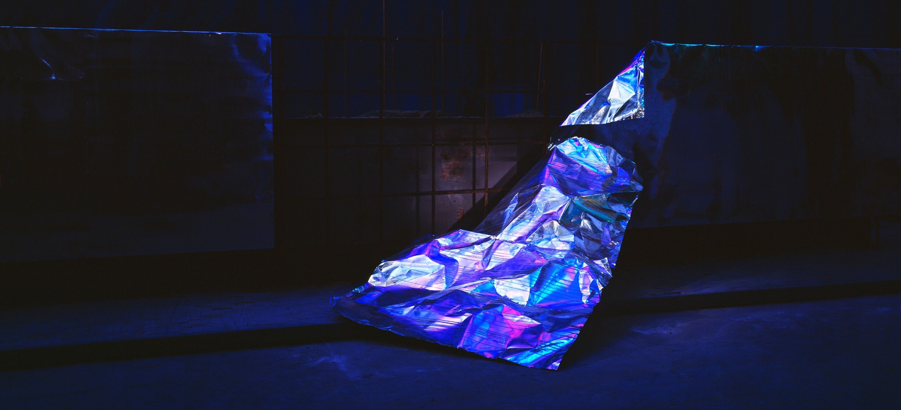 A photograph by Chen Wei, titled Iron Sheet, dated 2015.