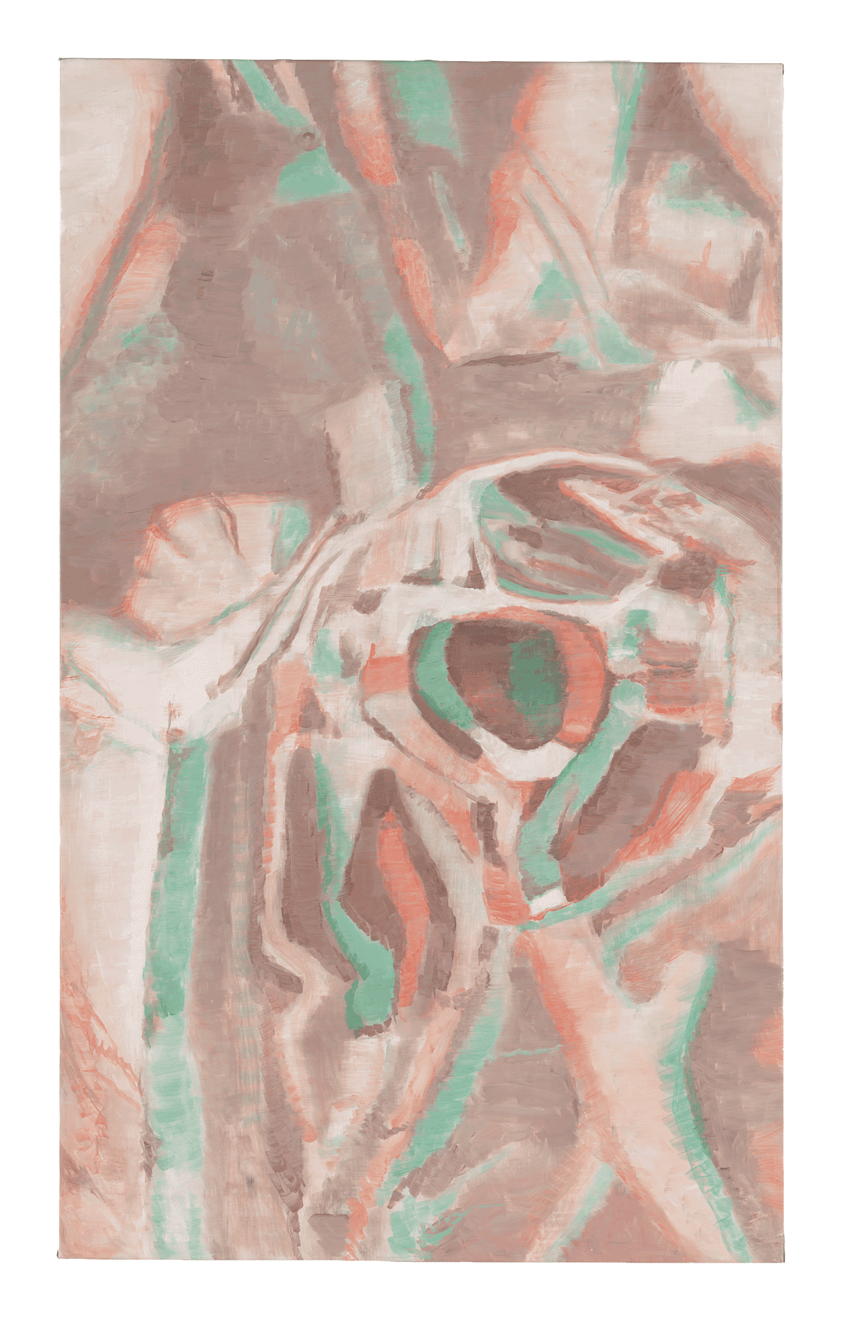 A painting by Luc Tuymans, titled Lungs, dated 1998.
