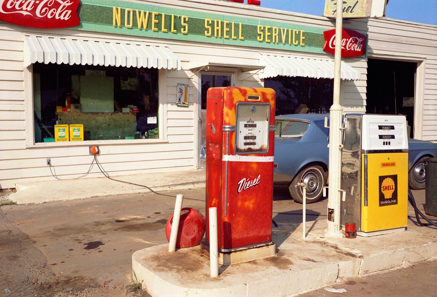 An untitled pigment print by William Eggleston, circa 1973 to 1978.