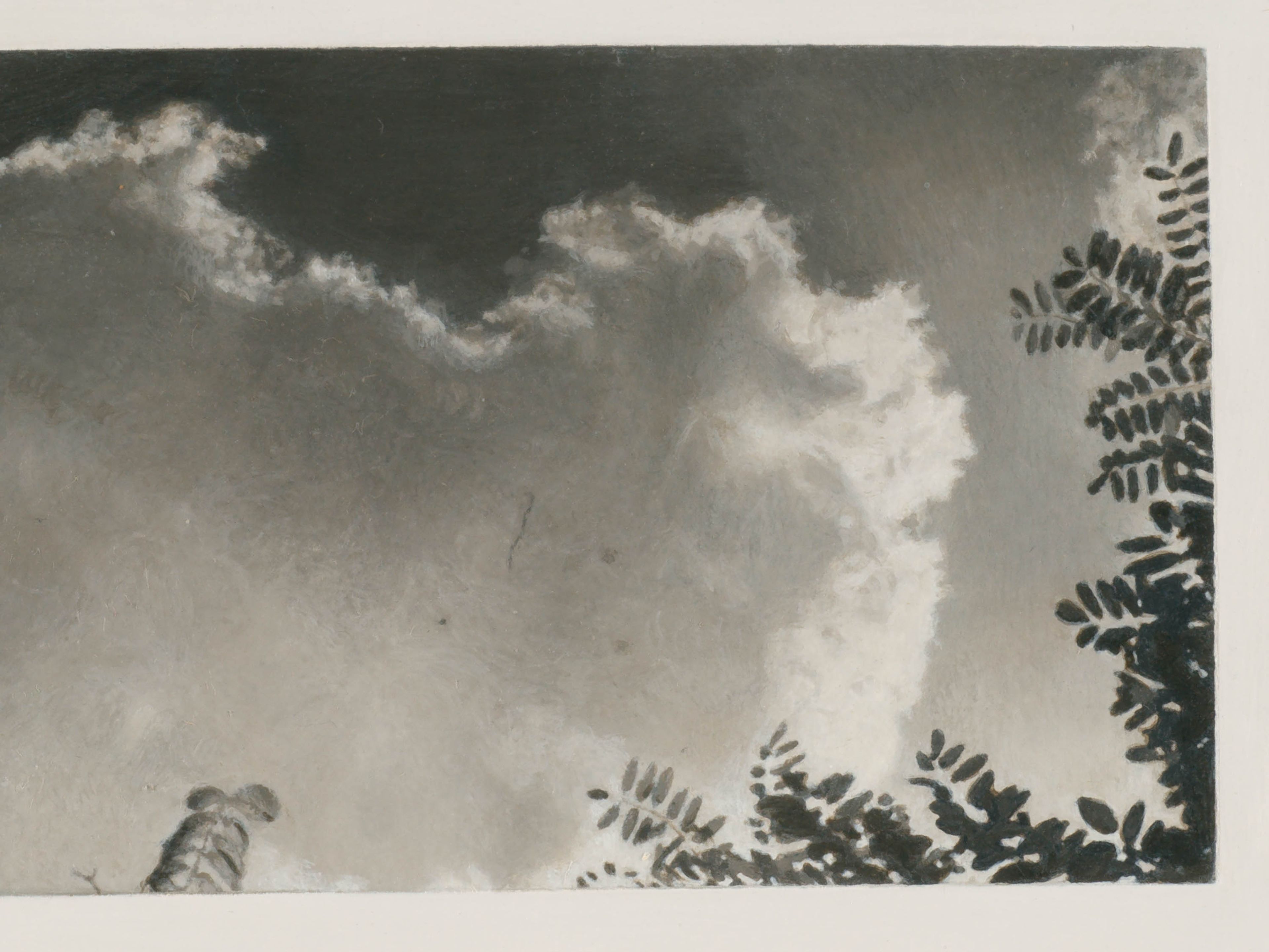 A detail from a painting by Elisheva Biernoff, titled Kowallik, dated 2016.