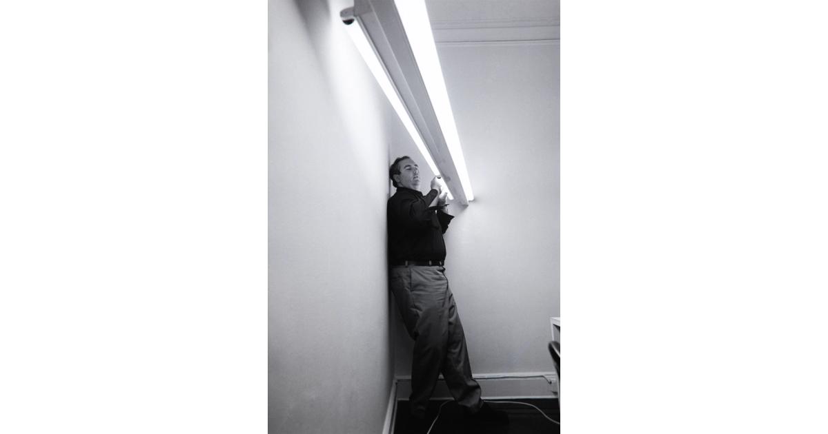 Work by Dan Flavin