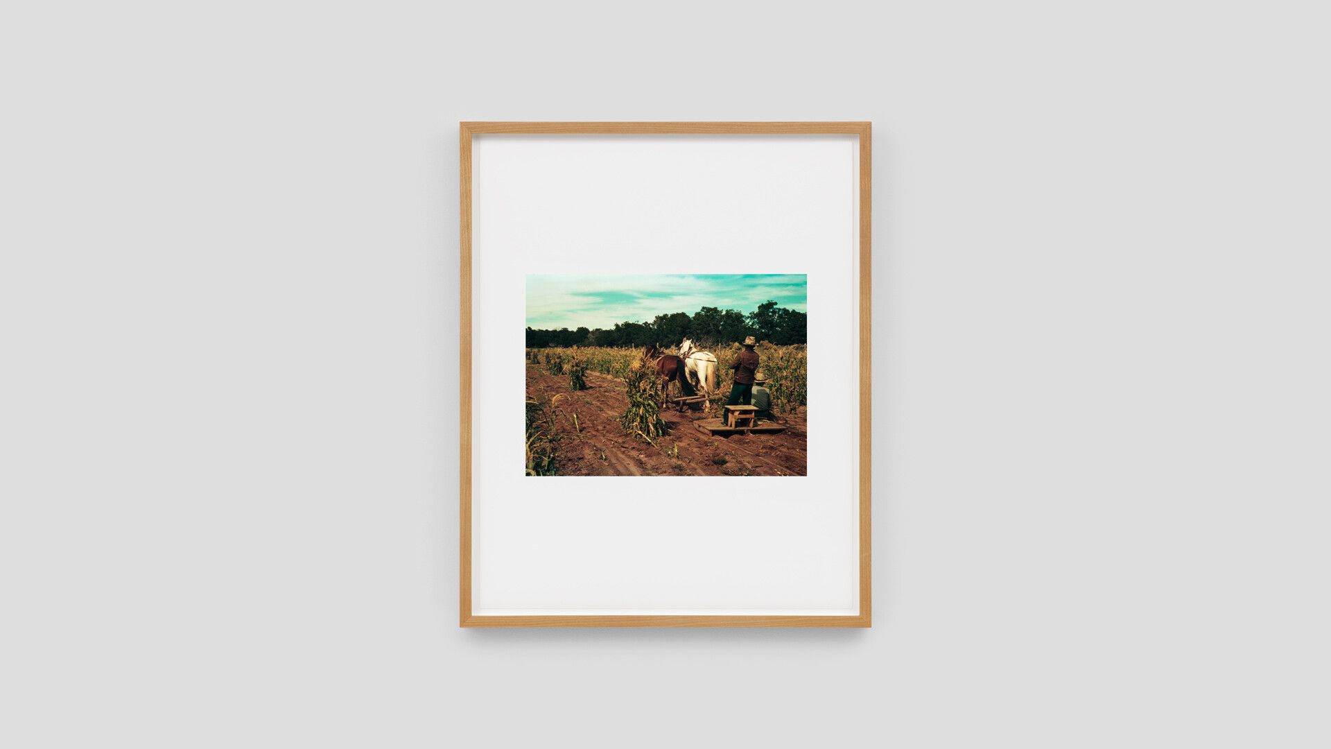 A photo from a series by Sherrie Levine, titled After Russell Lee: 1–60, dated 2016.
