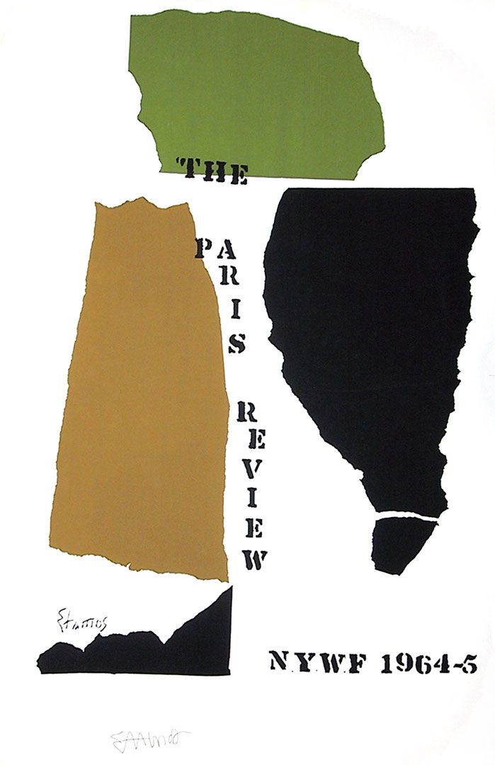 A print by Theodore Stamos, titled Untitled, dated 1965