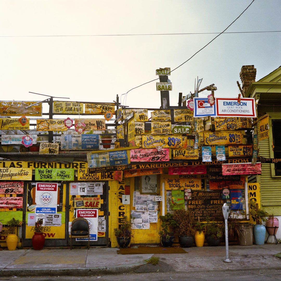 An untitled photograph by William Eggleston, dated circa 1977.